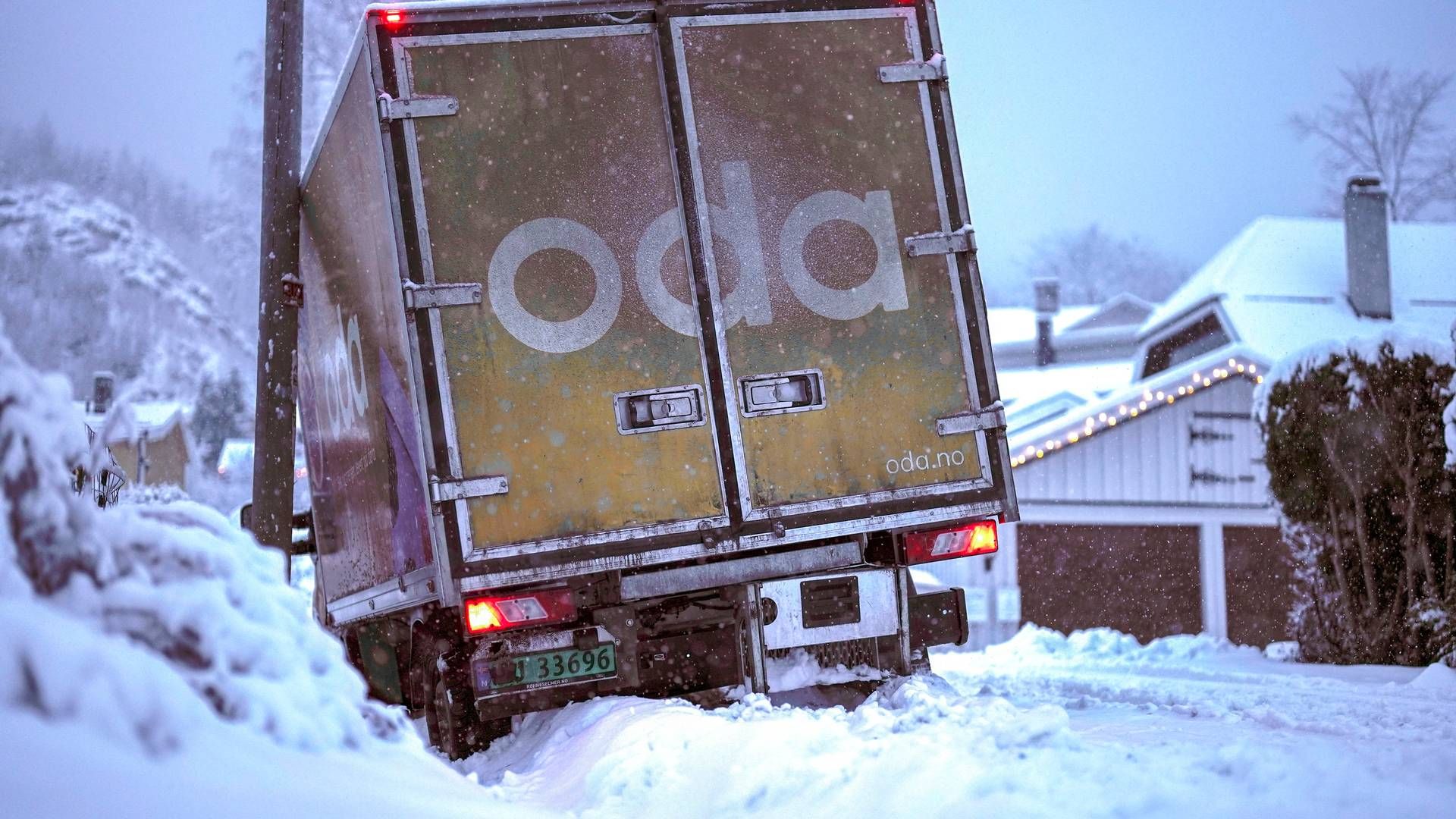 Vanskelige kjøreforhold får en rekke aktører til å stanse utleveringene på Sørlandet inntil videre. | Foto: Ørn E. Borgen / NTB