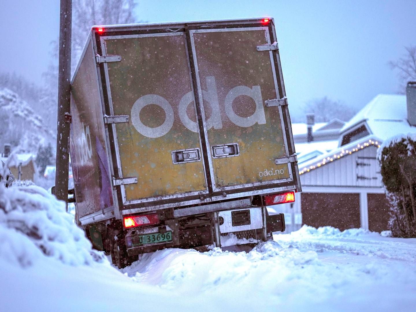 Vanskelige kjøreforhold får en rekke aktører til å stanse utleveringene på Sørlandet inntil videre. | Foto: Ørn E. Borgen / NTB