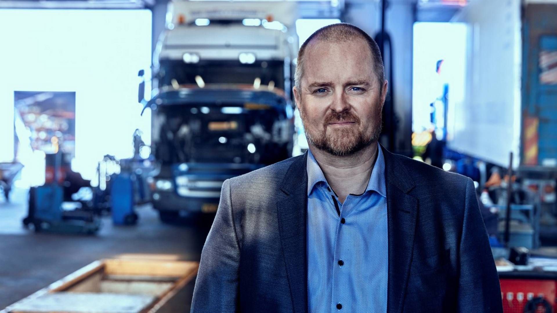 Morten Studsgaard, topchef i BHS Logistics | Foto: Bhs Logistics/pr