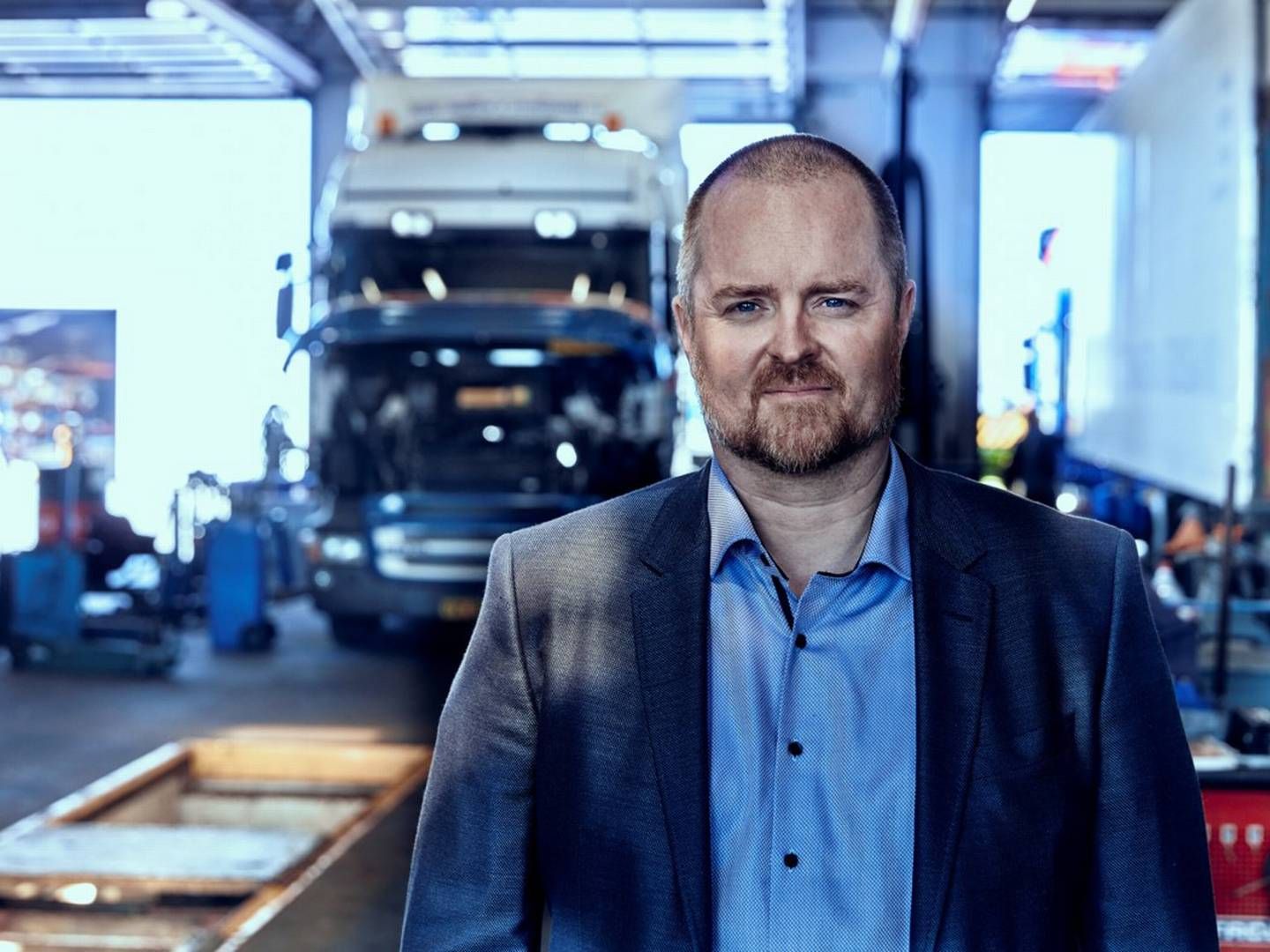 Morten Studsgaard, topchef i BHS Logistics | Foto: Bhs Logistics/pr