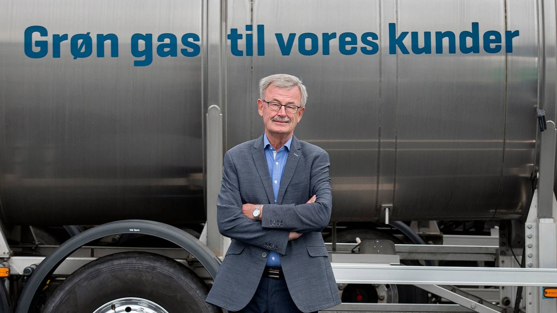 Biogas Danmarks formand, Henrik Høegh. | Foto: Maria Tuxen Hedegaard / Biogas Danmark