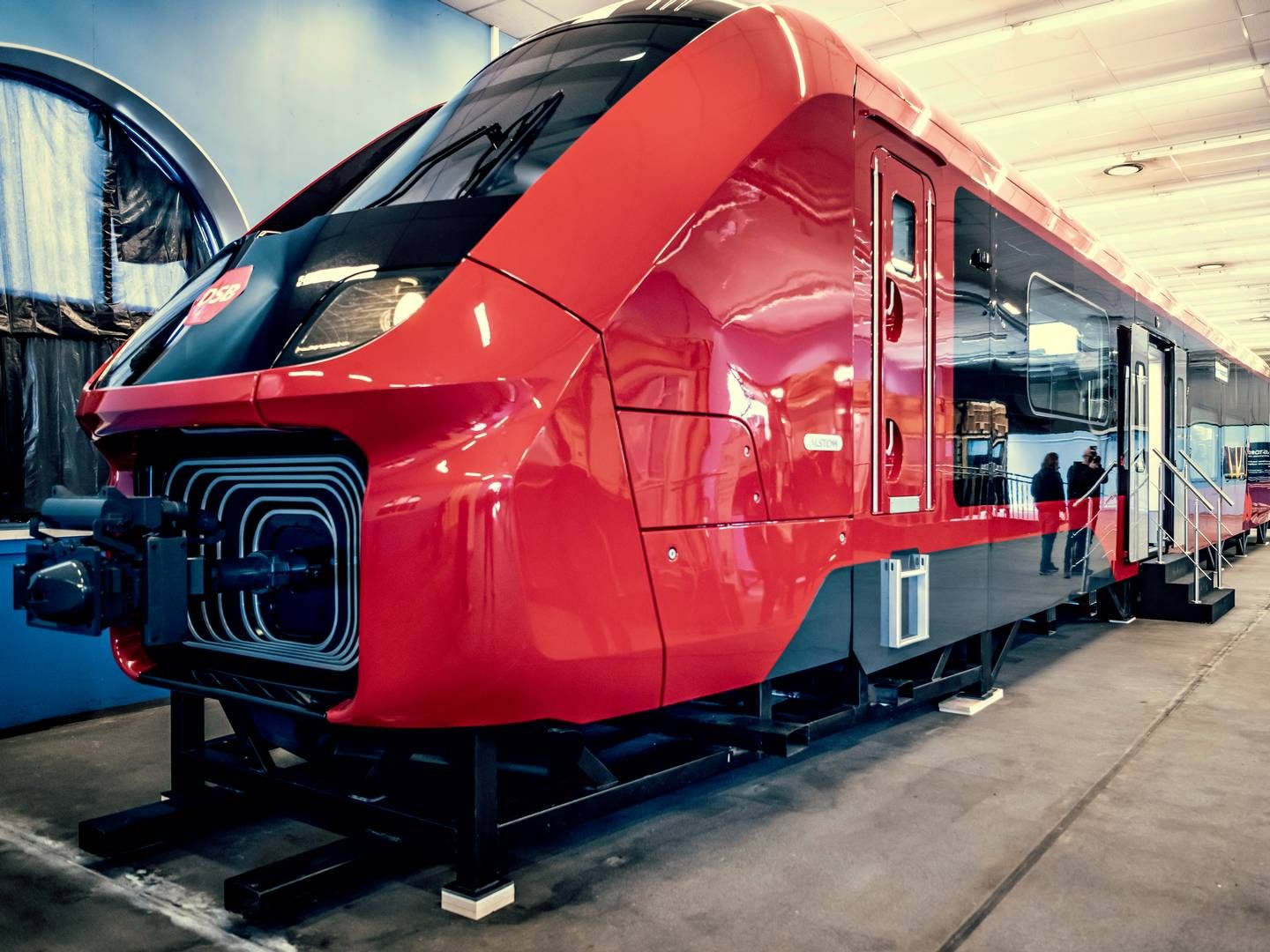 Der er tale om de kommende IC5-togsæt, som Alstom skal levere til DSB. | Foto: Linda Johansen