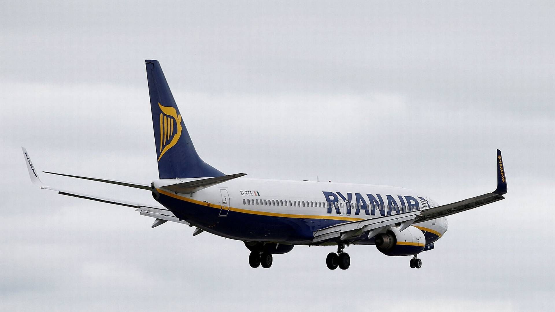 Der er tale om Booking.com, Kiwi og Kayak, som stoppede med at sælge billetter til flyafgange med Ryanair i starten af december. | Foto: Andrew Yates/Reuters/Ritzau Scanpix
