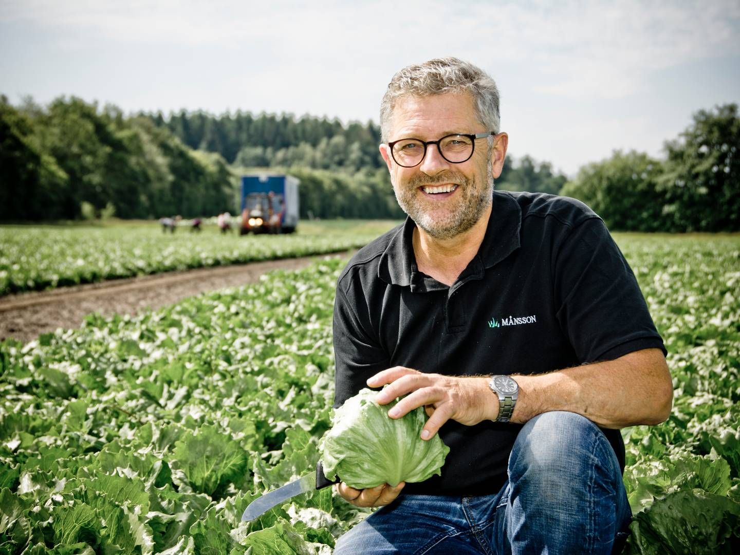 Efter næsten 50 år i spidsen for den familieejede salatproducent træder Axel Månsson nu tilbage. | Foto: Salatproducenten Axel Månsson | Foto: Pr/månssons