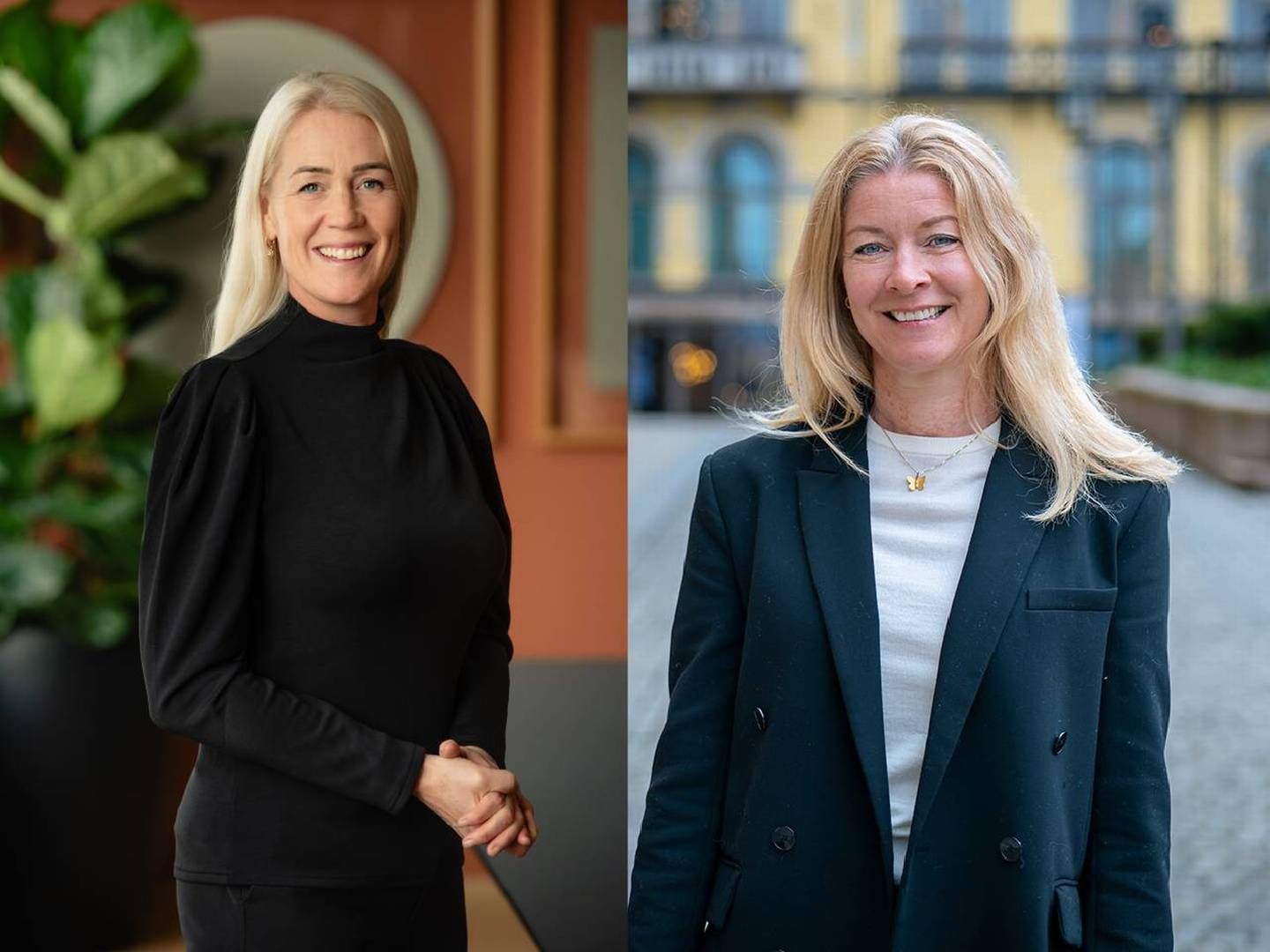 Daglig leder i Sustainability Mette Fossum (til venstre) og Henriette Salvesen, daglig leder i ESG People. | Foto: Privat