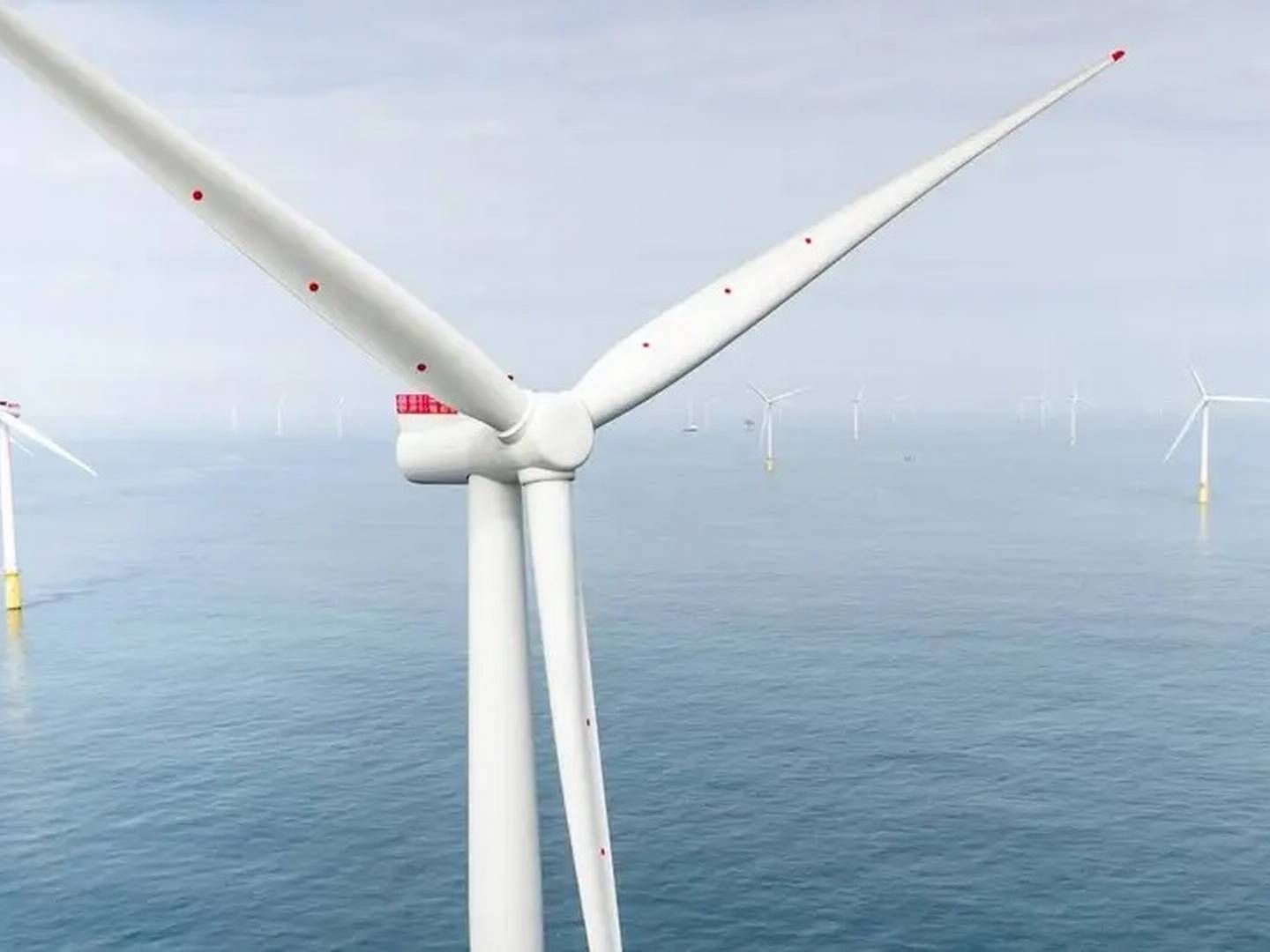 GODE VINDFORHOLD: Sørlige Nordsjø II har gode vindforhold, og kraftproduksjonen kan holde seg stabilt høy på over 1200 MW i flere dager på rad. | Foto: Equinor