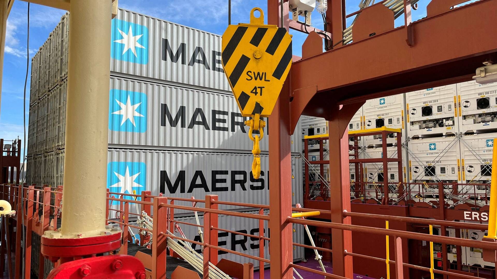 Fragtraterne er sendt i vejret grundet uroen i Det Røde Hav. Det påvirker rederiernes aktier. | Foto: Jacob Gronholt-Pedersen/Reuters/Ritzau Scanpix