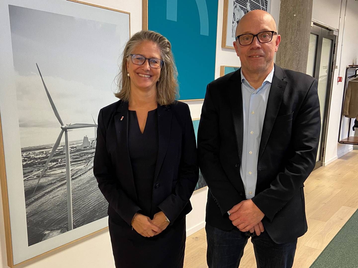 Anette Galskjøt, CEO of Danish Export Association and Jan Hylleberg, Deputy CEO of Green Power Denmark | Photo: Pr Green Power Denmark