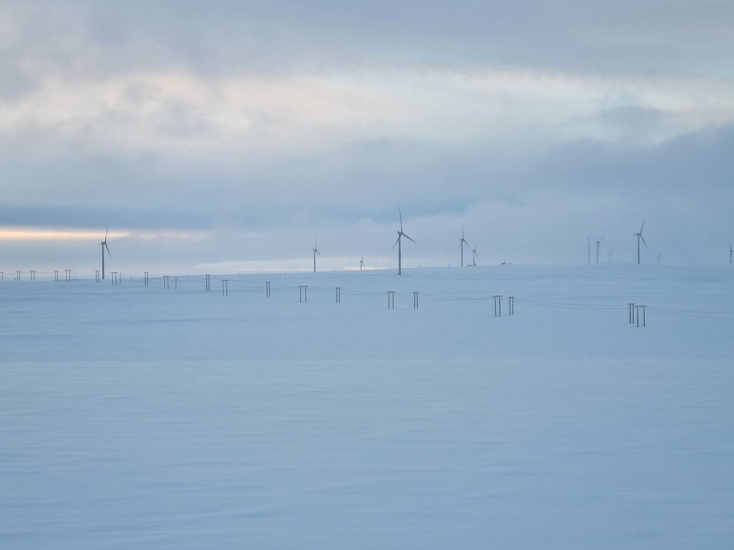 VINDKRAFT. Vindkraften bidro med 3093 MW kraftproduksjon da Norge hadde et strømforbruk på 24.070 MW. | Foto: Linda Sandvik