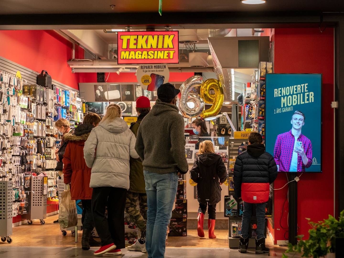 Teknikmagasinet har begjært oppbud. Her fra selskapets butikk på Storo i Oslo. | Foto: Heiko Junge / NTB