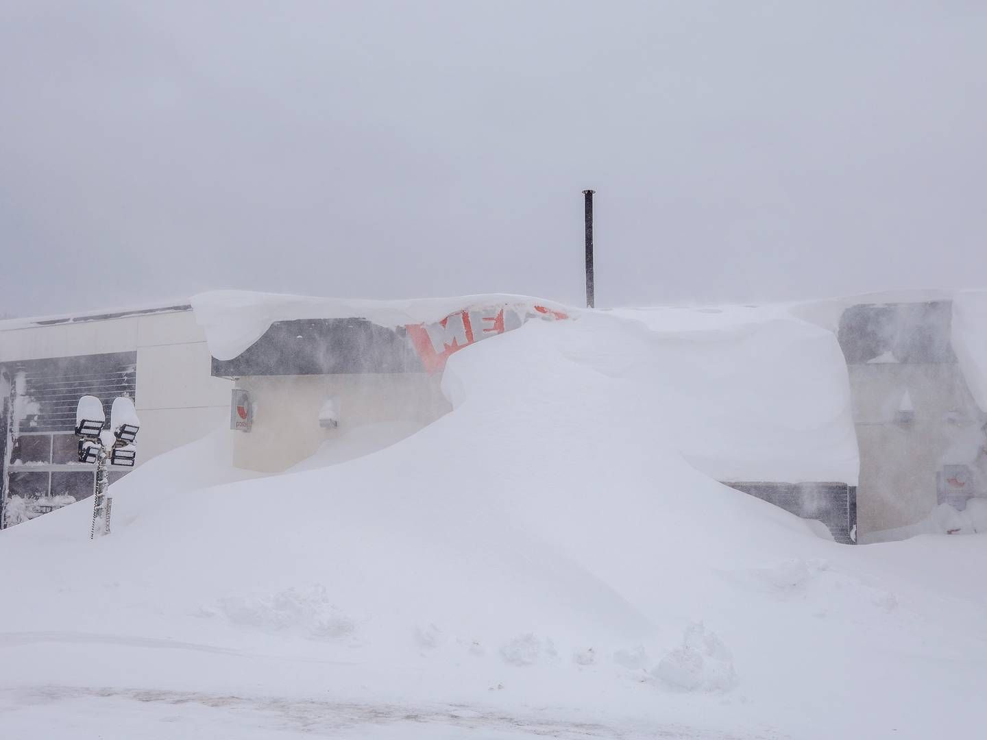 SNØKAOS: Det har lavet ned på Sørladet de første dagene i 2024. Her fra Kristiansand. | Foto: Tor Erik Schrøder, NTB