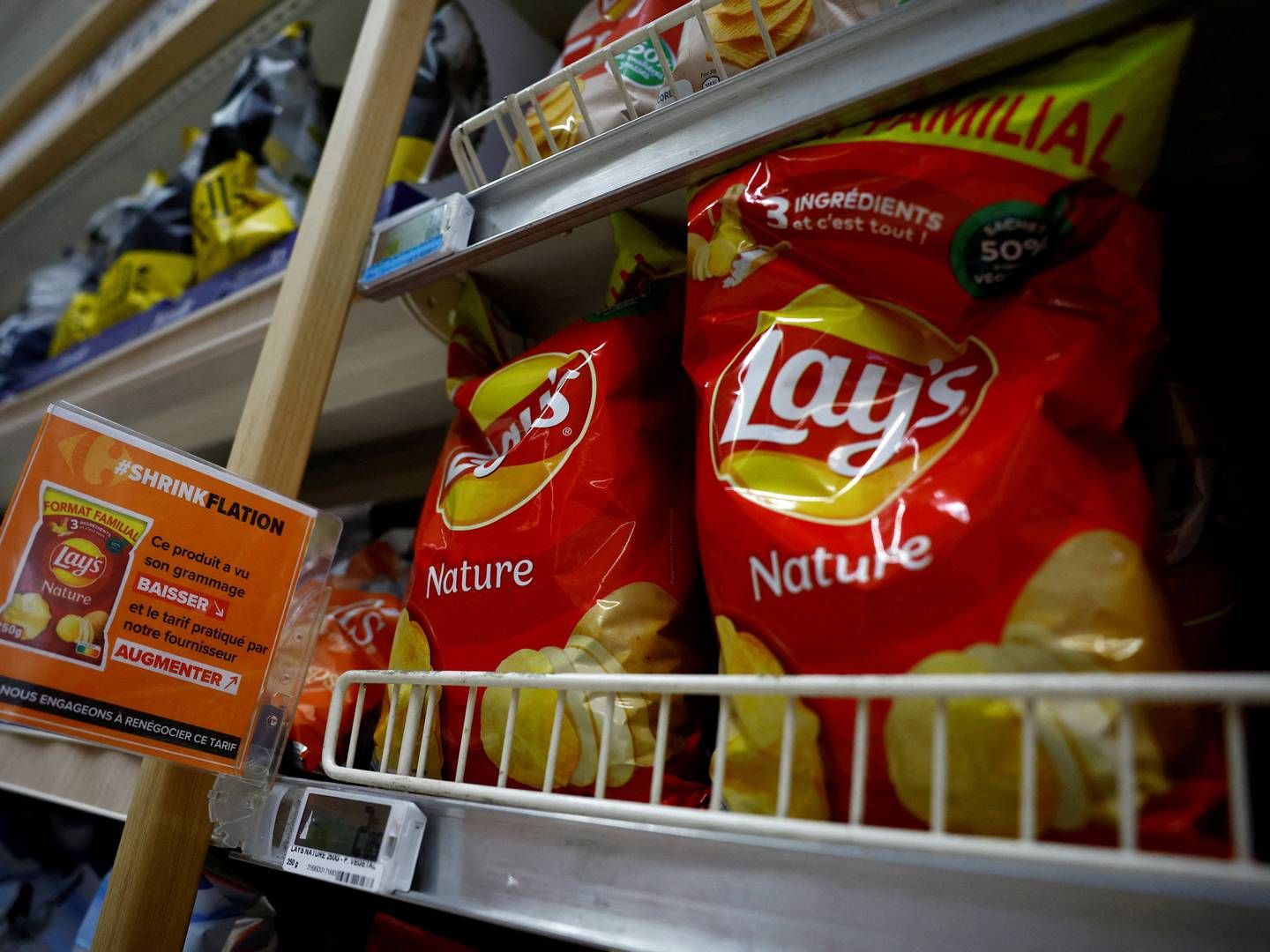 Pepsico står bl.a. bag Lay's-chips. | Foto: Sarah Meyssonnier/Reuters/Ritzau Scanpix