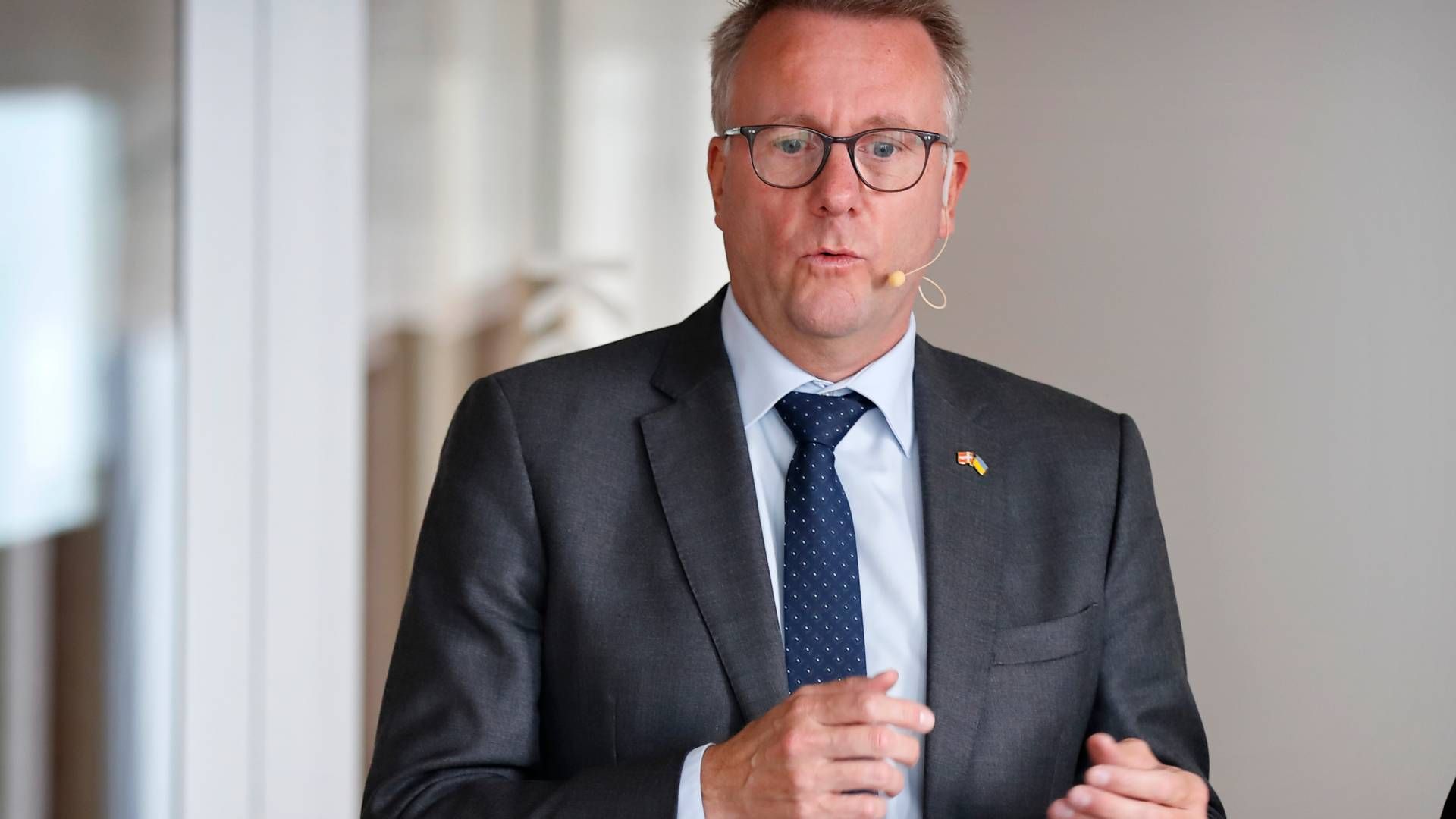 Det er erhvervsminister Morten Bødskov (S), der skal tage stilling til henstillinger fra Det Systemiske Risikoråd. | Foto: Jens Dresling