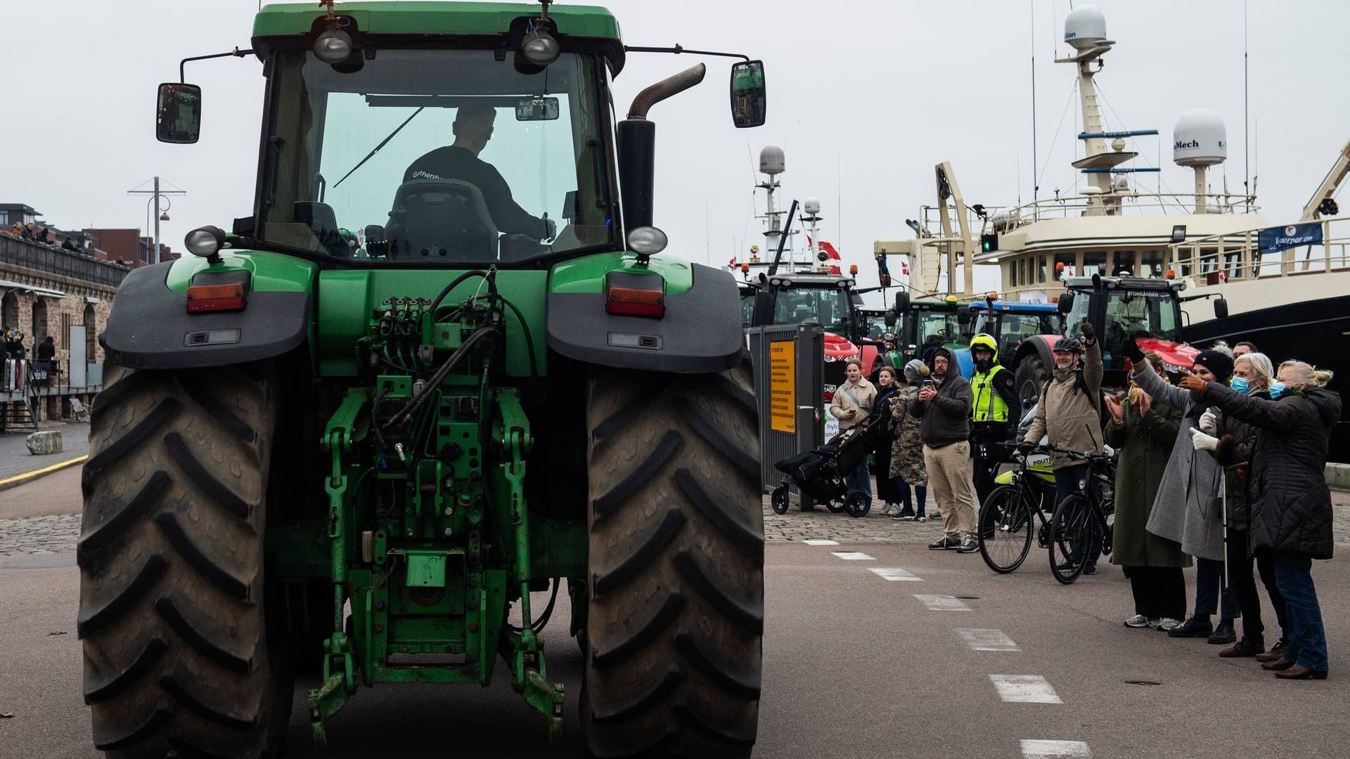 Den kommende uge ventes der flere demonstrationer fra såvel landmænd som andre faggrupper i Tyskland - som dette arkivfoto fra i København i 2020. | Foto: Annika Byrde