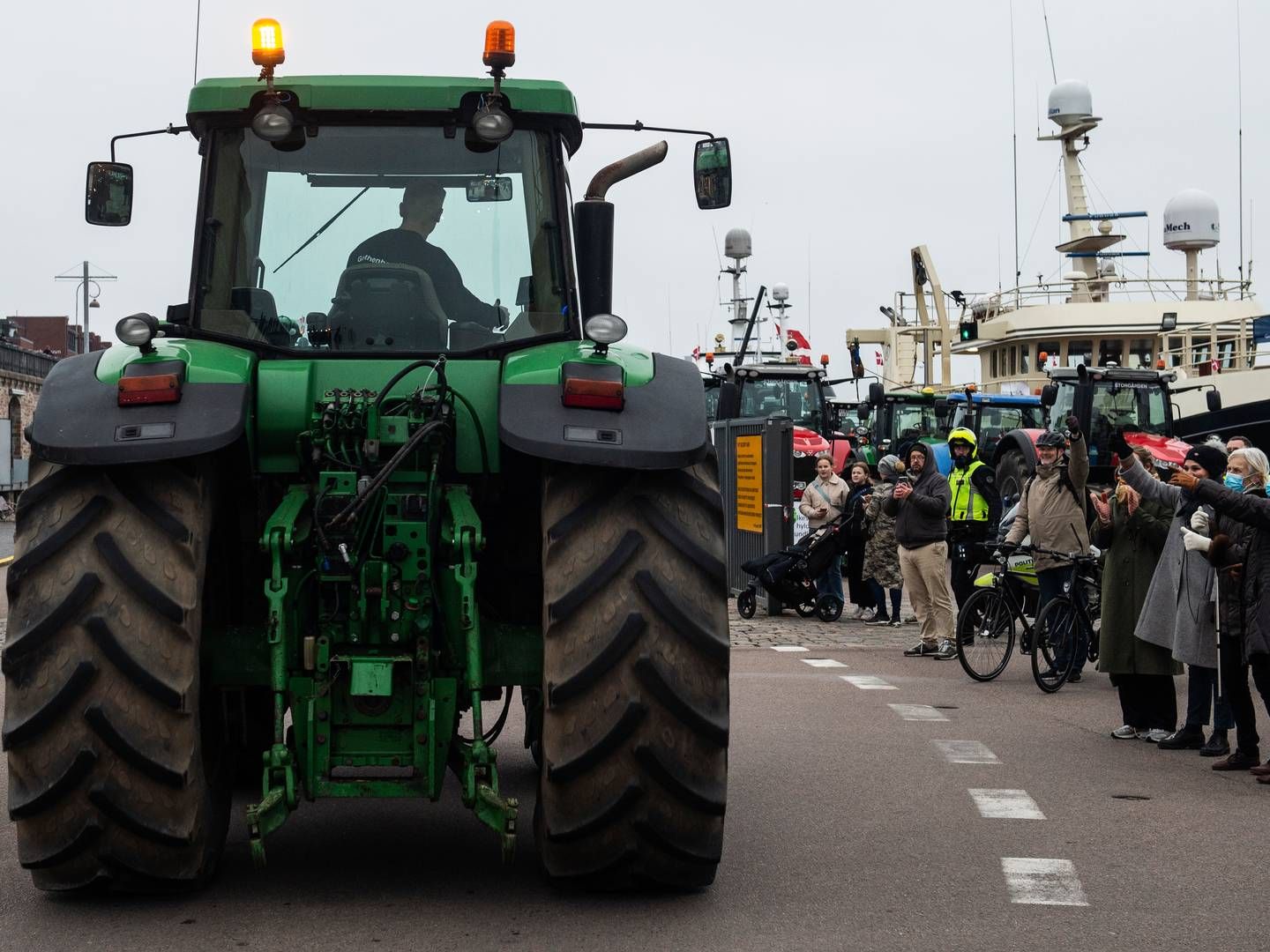 Den kommende uge ventes der flere demonstrationer fra såvel landmænd som andre faggrupper i Tyskland - som dette arkivfoto fra i København i 2020. | Foto: Annika Byrde