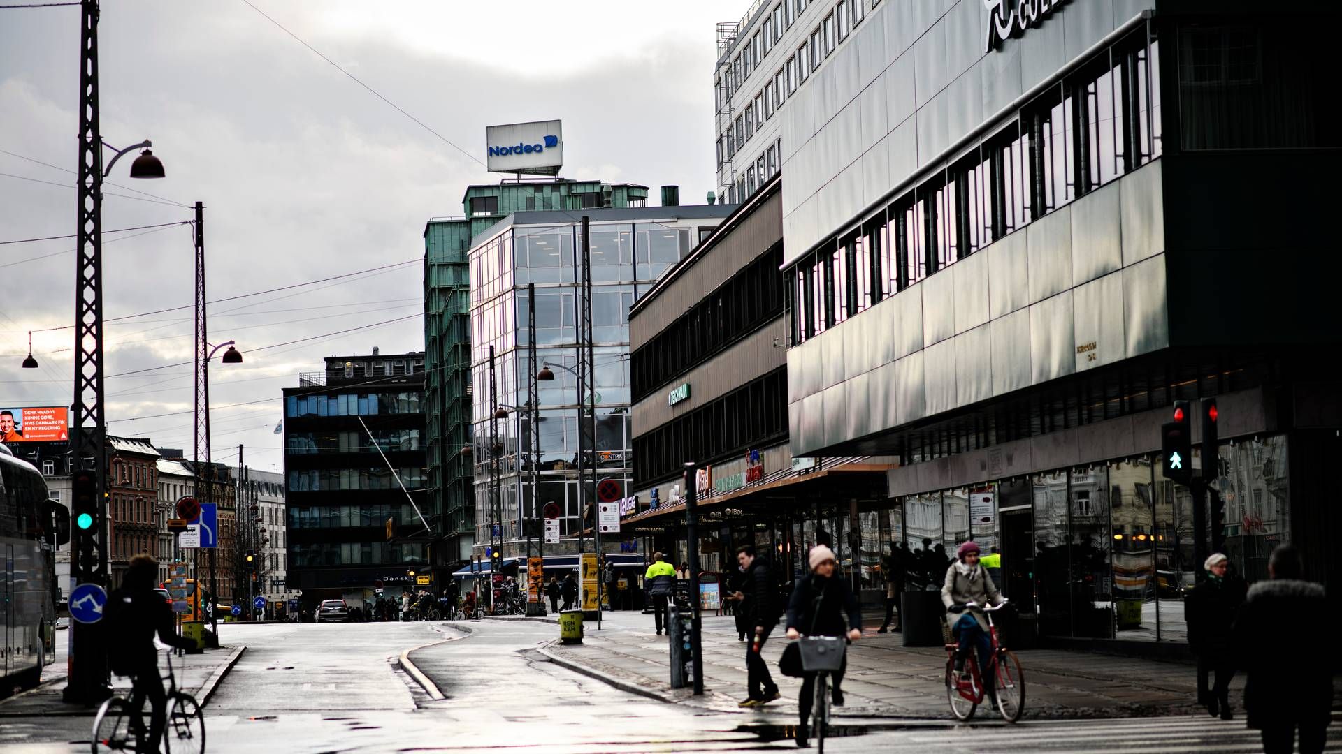 Ikke mindst Nordeas filial på Vesterbrogade i København blev flere gange sat i forbindelse med udbredt hvidvask. | Foto: Philip Davali