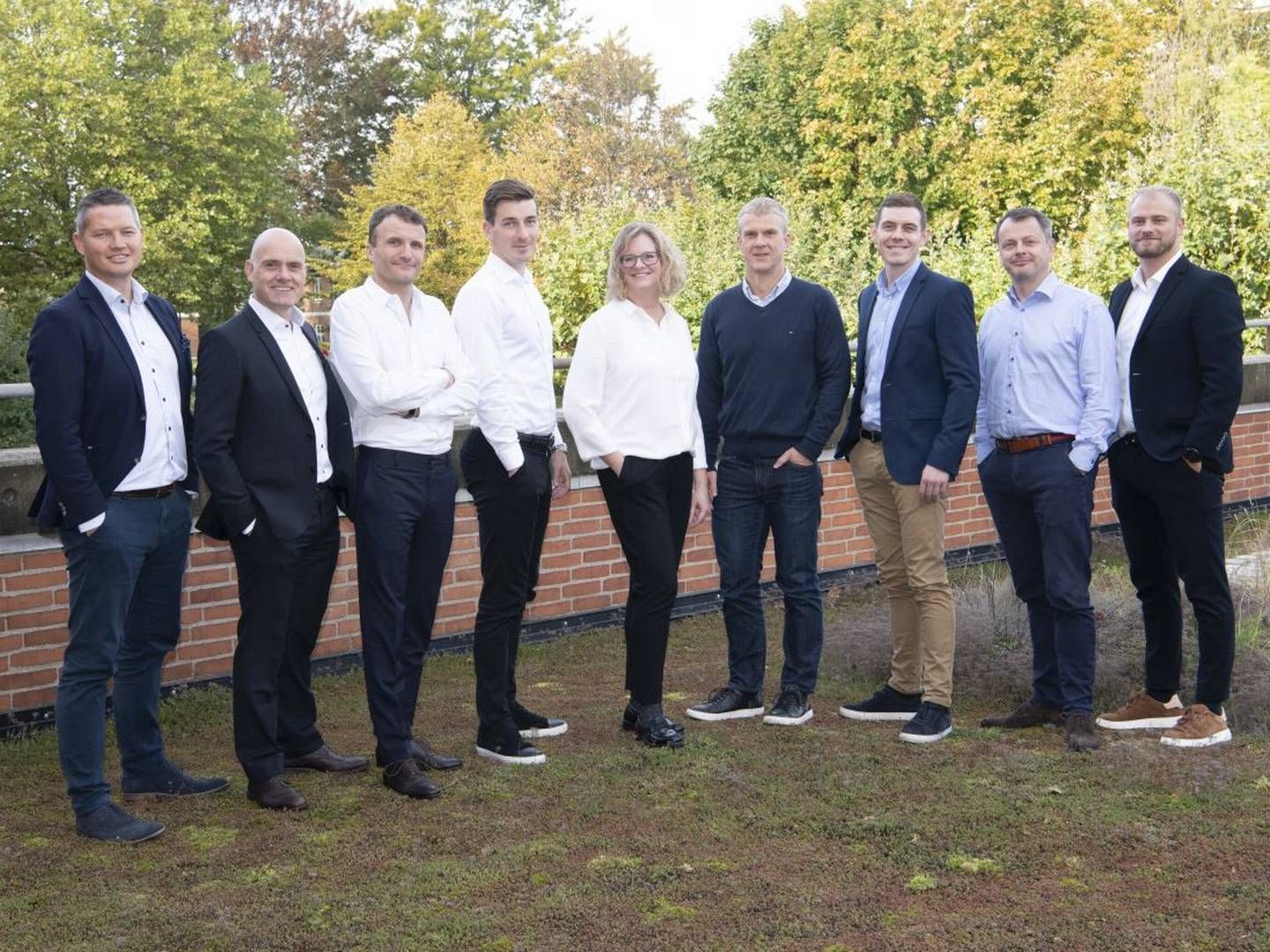 Jens Boesen (second from left) now takes over as CEO of Danish dry bulk operator Union Bulk. | Photo: Union Bulk