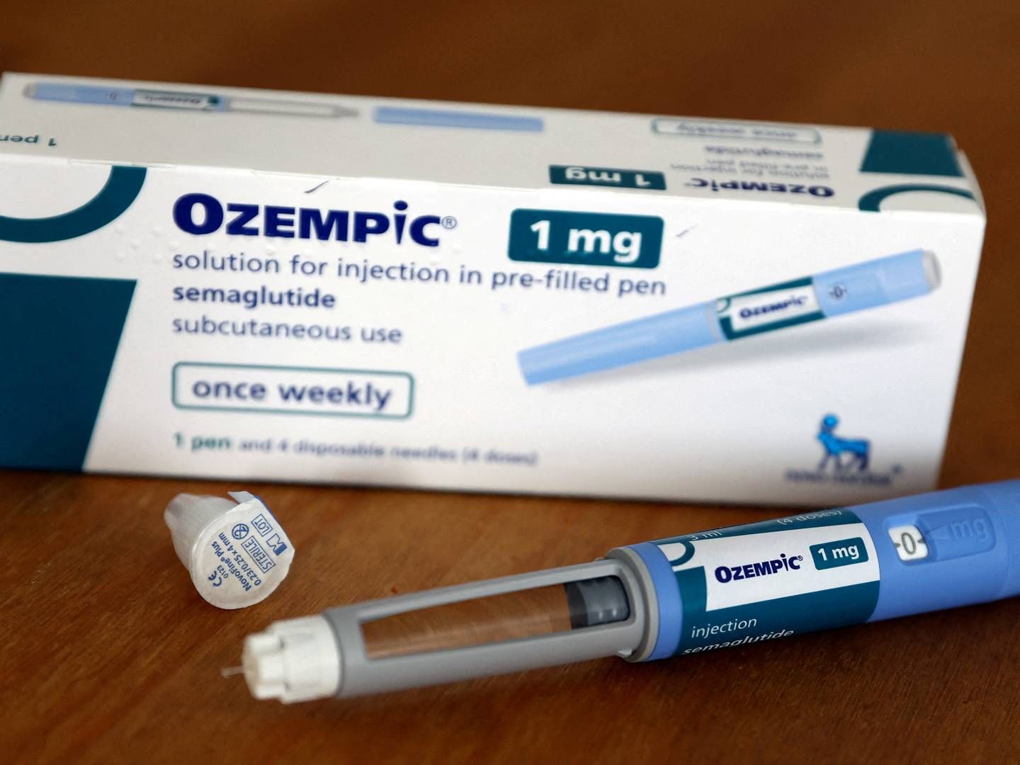 Medicintilskudsnævnet anbefaler endeligt, at danskere med type 2-diabetes ikke som udgangspunkt skal have tilskud til diabetesmedicin af typen GLP-1-analogere, som primært består Novo Nordisk-medicinen Ozempic. | Foto: Lee Smith/Reuters/Ritzau Scanpix