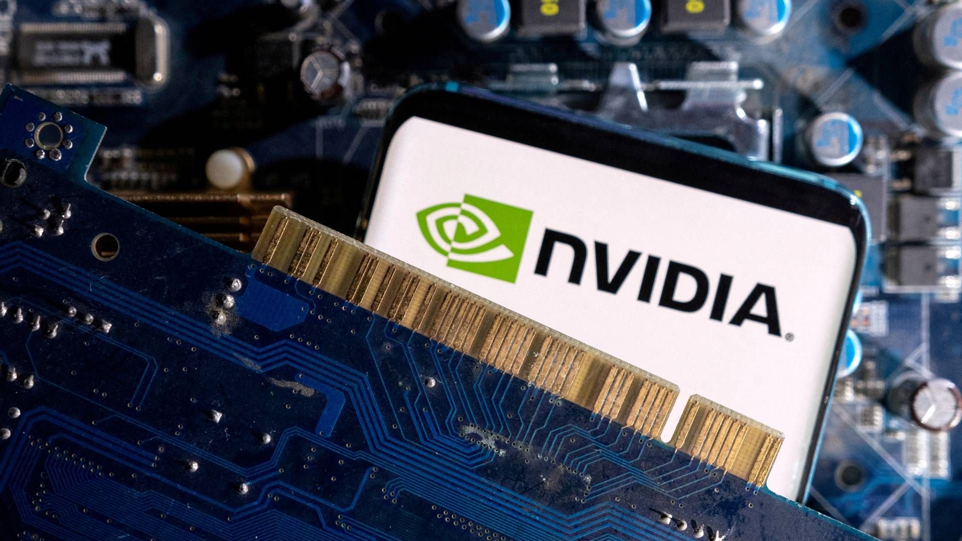 Nvidia satser på, at chippene kan hjælpe med at bevare deres markedsandel i Kina, efter de amerikanske eksportrestriktioner. | Foto: Dado Ruvic/Reuters/Ritzau Scanpix