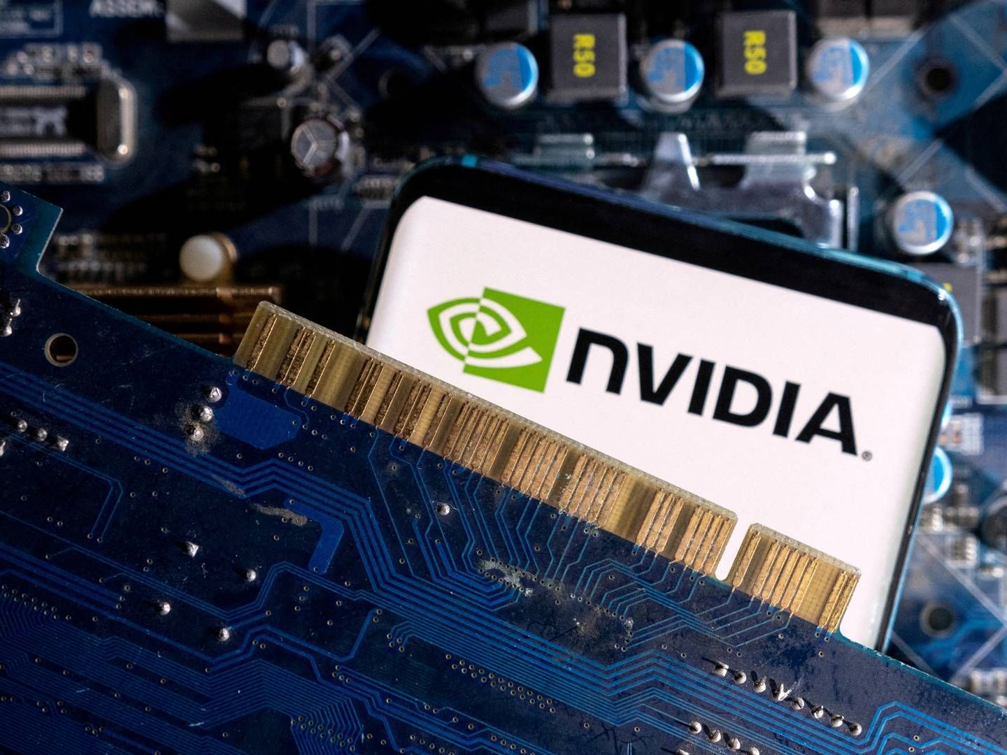 Nvidia satser på, at chippene kan hjælpe med at bevare deres markedsandel i Kina, efter de amerikanske eksportrestriktioner. | Foto: Dado Ruvic/Reuters/Ritzau Scanpix