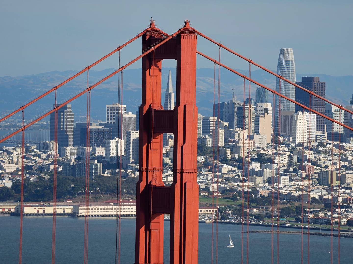 OPPKJØP: Flere store aktører i den globale helsenæringen gir lyd fra seg med milliardavtaler med San Francisco som bakteppe. Bildet er fra oktober. | Foto: NTB/AP Photo/Eric Risberg