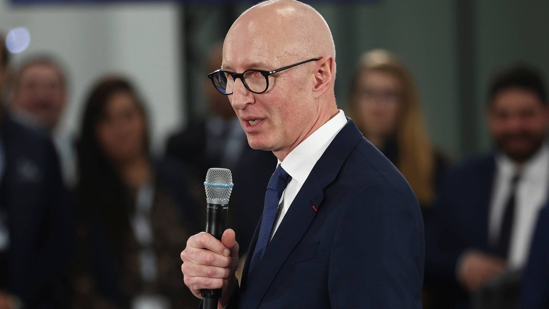 Lars Fruergaard Jørgensen er topchef for Novo Nordisk. | Foto: Mohammed Badra/AP/Ritzau Scanpix