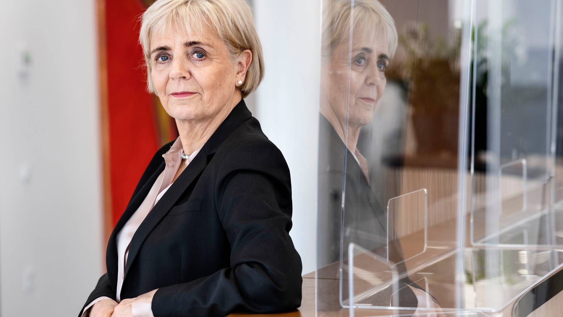 Når Karen Frøsig senere på året går på pension fra Sydbank, bliver der slet ingen kvinder tilbage blandt topcheferne for de større banker i Danmark. | Foto: Les Kaner