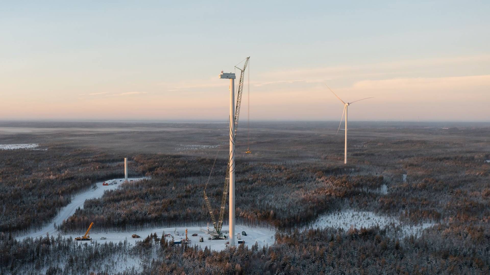 Svenske OX2 har slået sig sammen med Stora Enso om 1 GW landvind samt mulighed for solenergi og batterilagring. | Foto: Ox2