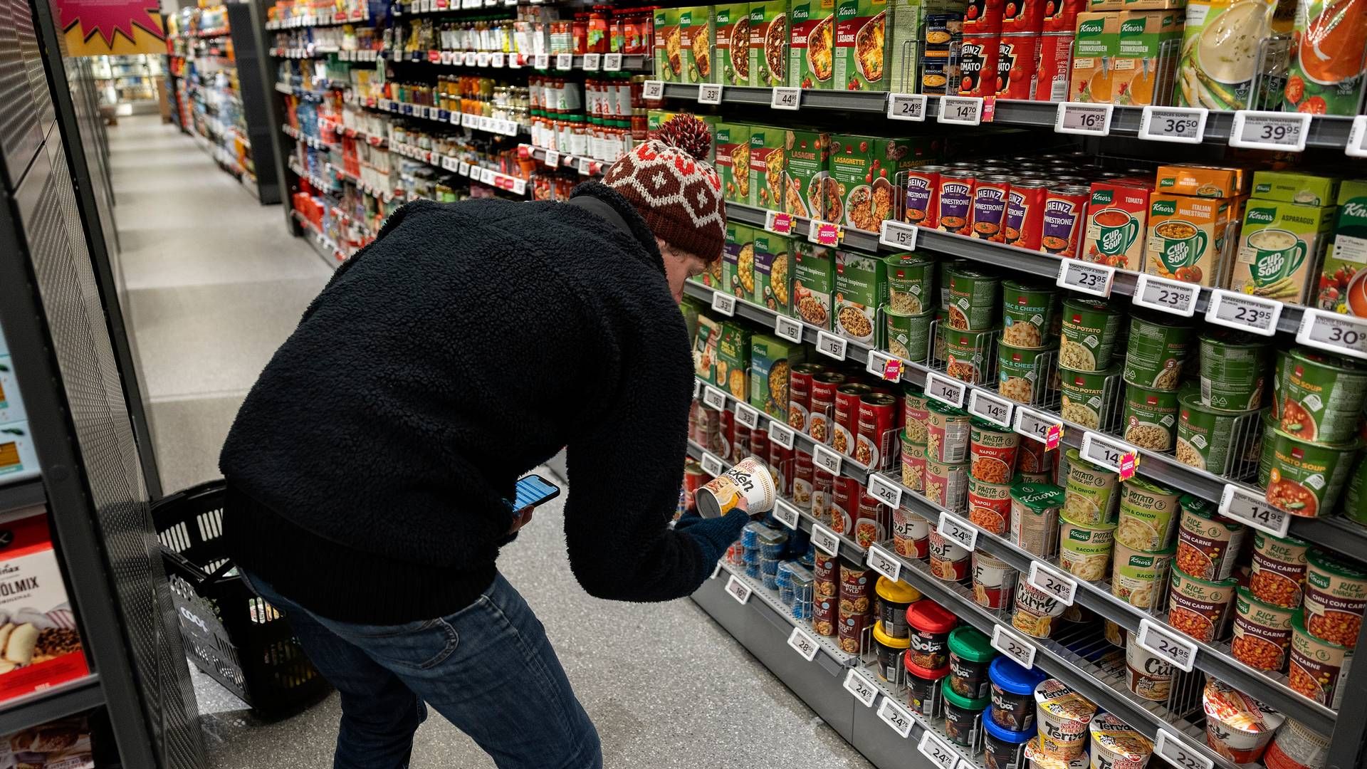 Lønstigninger trækker i øjeblikket inflationen op og giver købekraft til forbrugerne, melder cjheføkonom. | Foto: Finn Frandsen