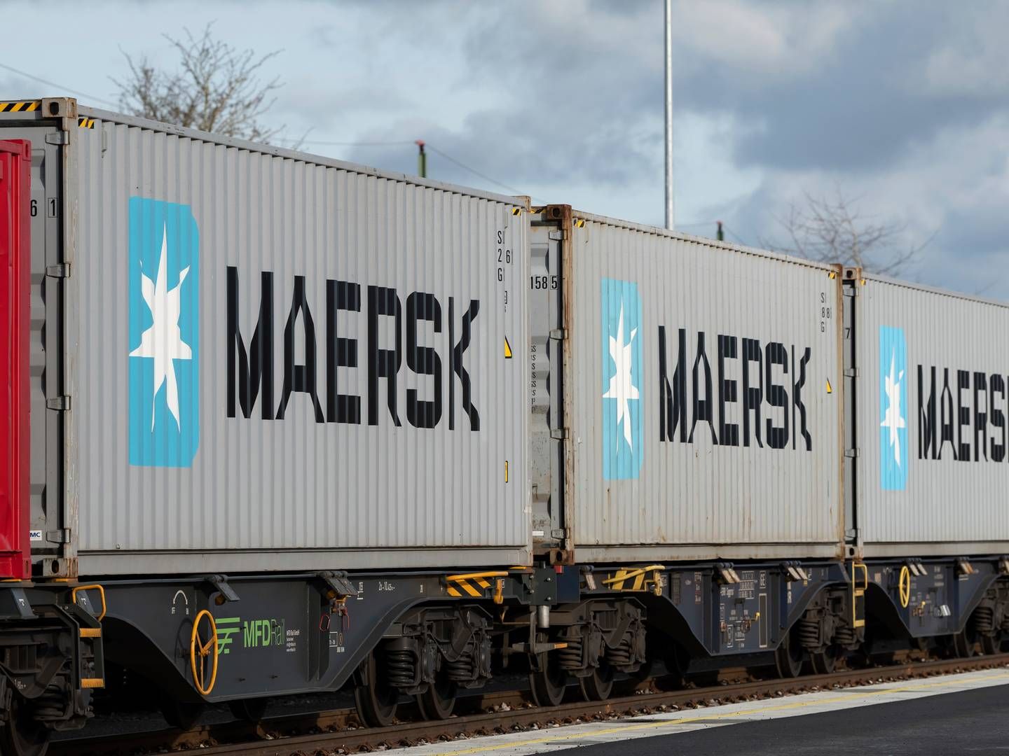 ”Som følge heraf kan der forventes alvorlige forsinkelser på landtransporter, herunder leverancer, der slet ikke kan udføres,” skriver Mærsk. | Foto: Silas Stein/AP/Ritzau Scanpix