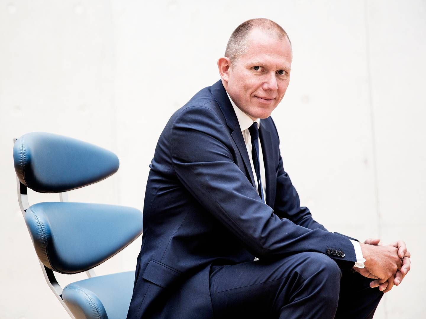 On Feb. 1, Jens Bjørn Andersen will be presenting his last annual financial statement at the helm of DSV. Jens Lund will assume the position of CEO of the Danish logistics group in October this year at the latest. | Photo: Bidstrup Stine/Jyllands-Posten/Ritzau Scanpix