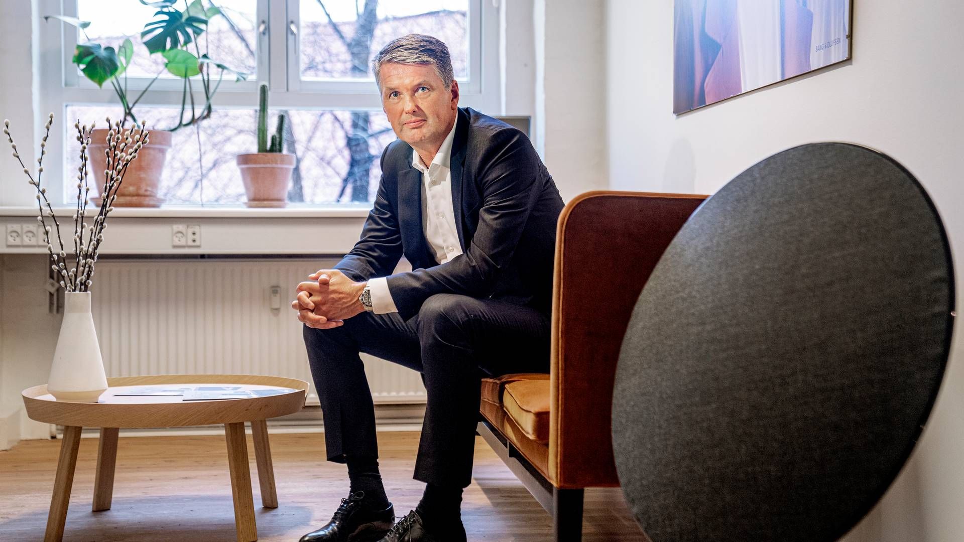 Kristian Teär står i spidsen for elektronikvirksomheden Bang & Olufsen. | Foto: Stine Bidstrup