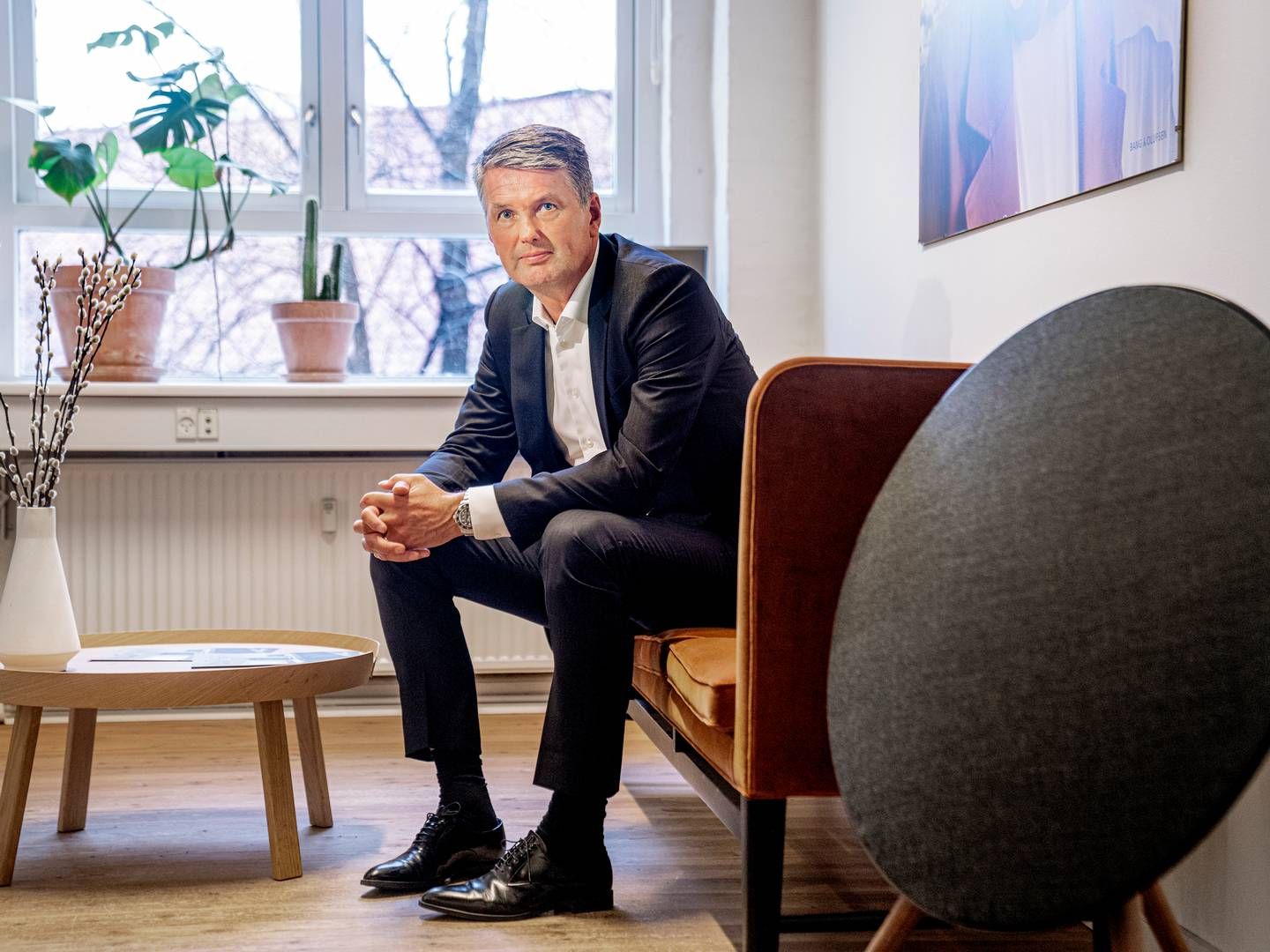 Kristian Teär står i spidsen for elektronikvirksomheden Bang & Olufsen. | Foto: Stine Bidstrup