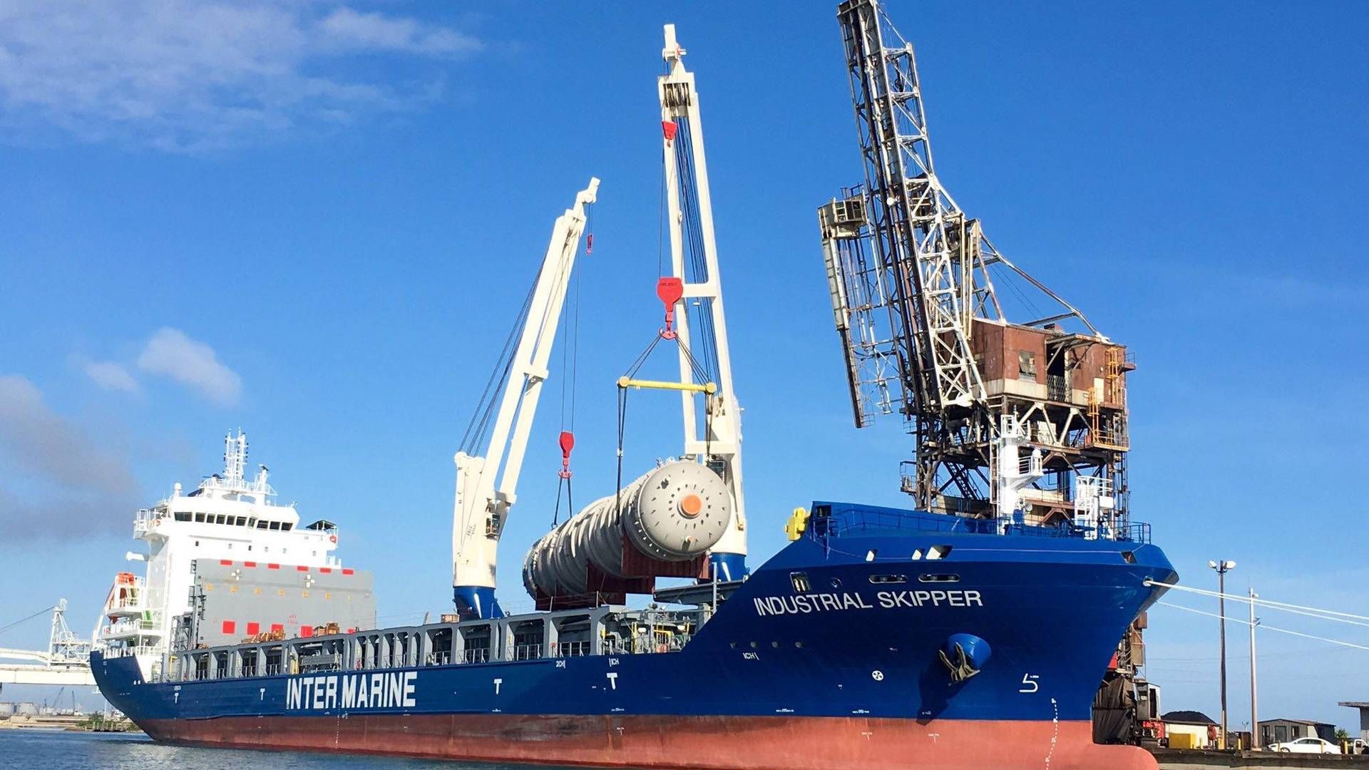 The "Industrial Skipper" is one of four chartered multipurpose vessels that the specialist shipping company, Intermarine, will soon be able to put into service. | Photo: Harren Group