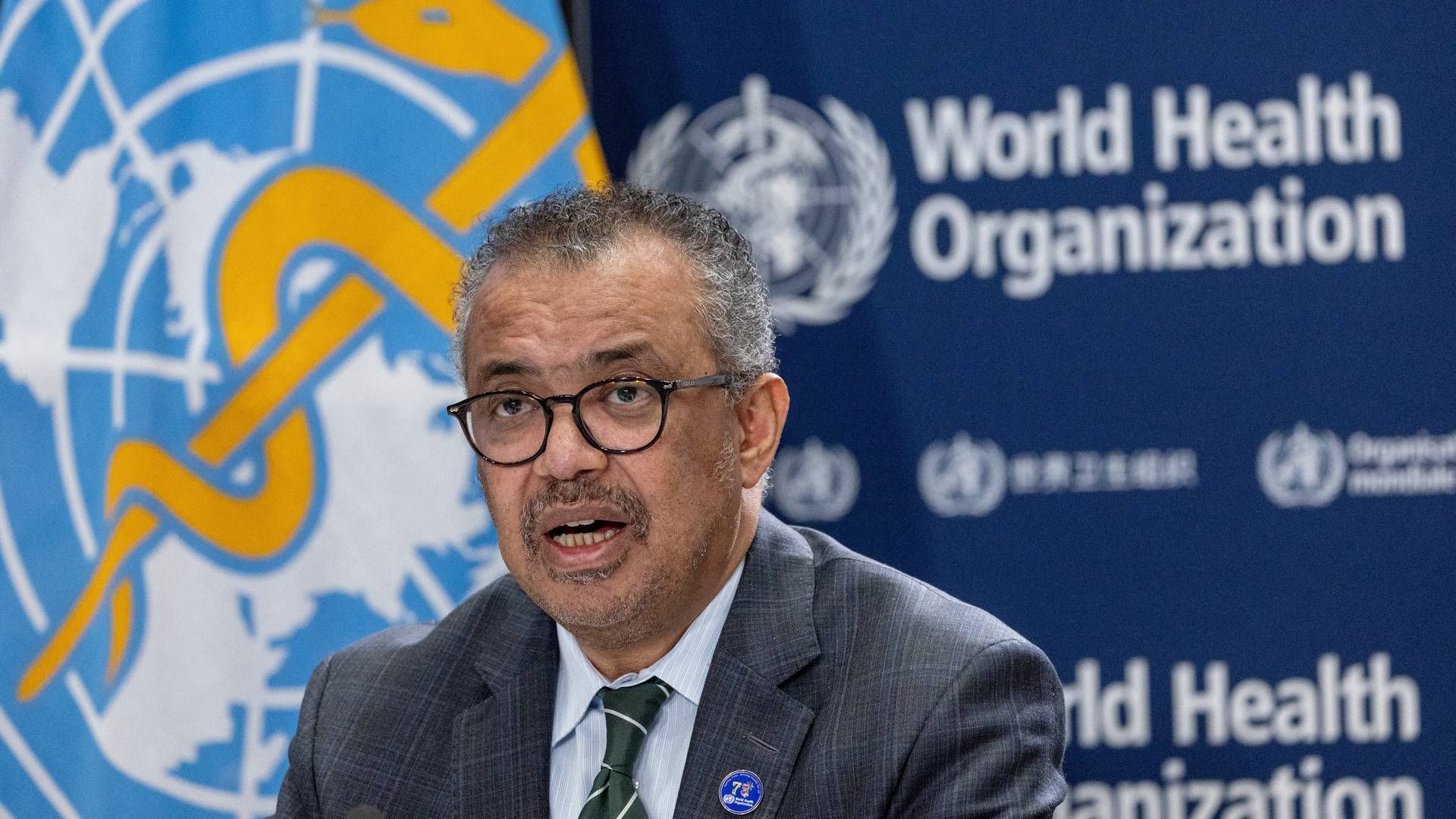 Tedros Adhanom Ghebreyesus, generalsekretær i Verdenssundhedsorganisationen (WHO). | Foto: Denis Balibouse/Reuters/Ritzau Scanpix