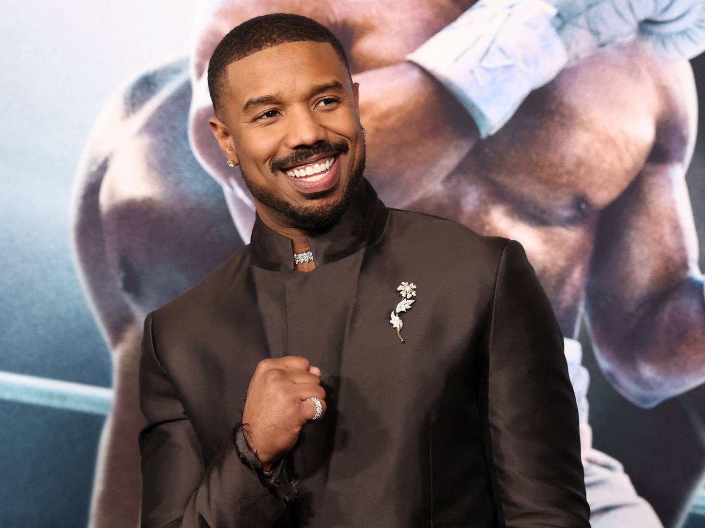 Skuespilleren Michael B. Jordan bliver både partner og blikfang for en ny forretning under det danskejede Dr. Smood. | Foto: Mario Anzuoni/Reuters/Ritzau Scanpix