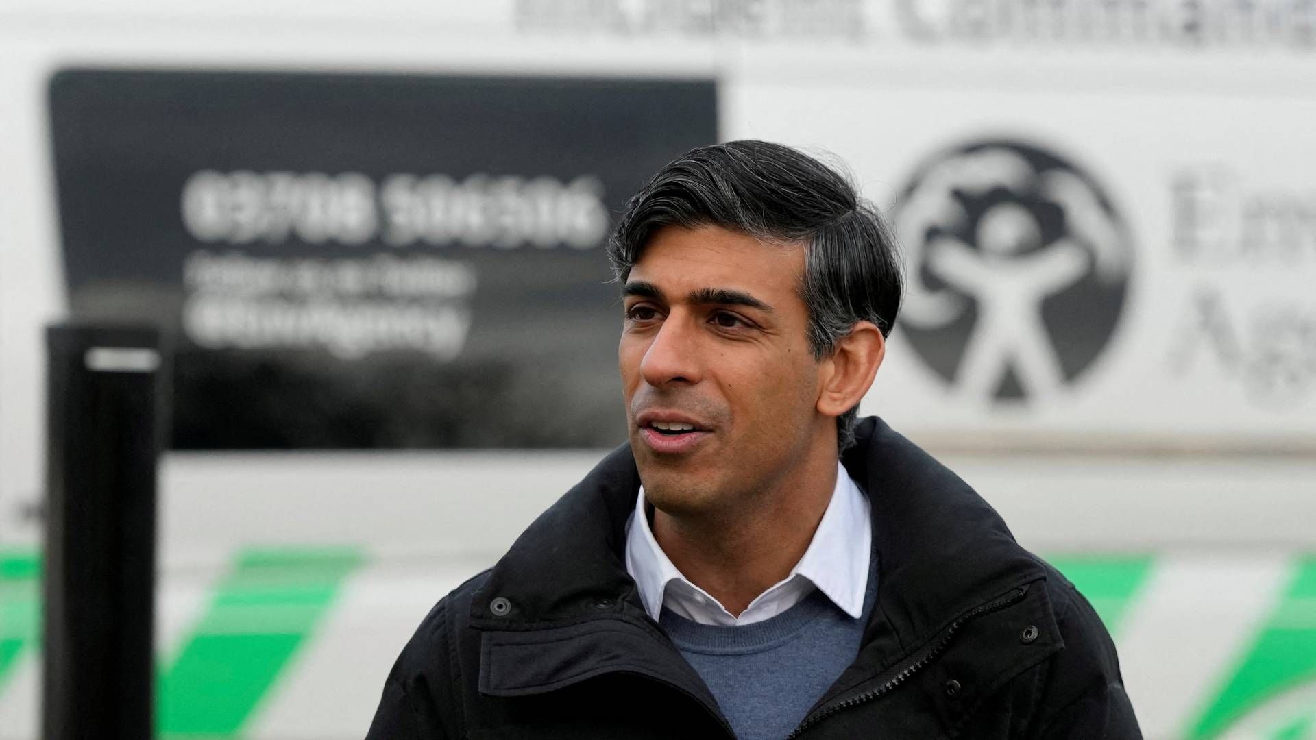 Den britiske premierminister Rishi Sunak har indkaldt sit kabinet til møde om et muligt angreb på houthierne, der har stået bag en række angreb på fragtskibe. | Foto: Pool/Reuters/Ritzau Scanpix