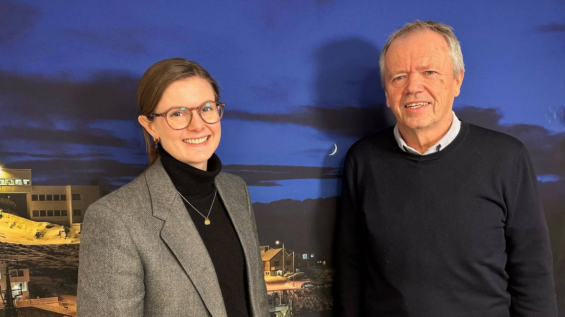 UTSKIFTNING: Tina Melfjord er nyansatt i Samfunnsbedriftene Energi, mens fagsjef Arne Strand slutter etter 12 år. | Foto: Samfunnsbedriftene
