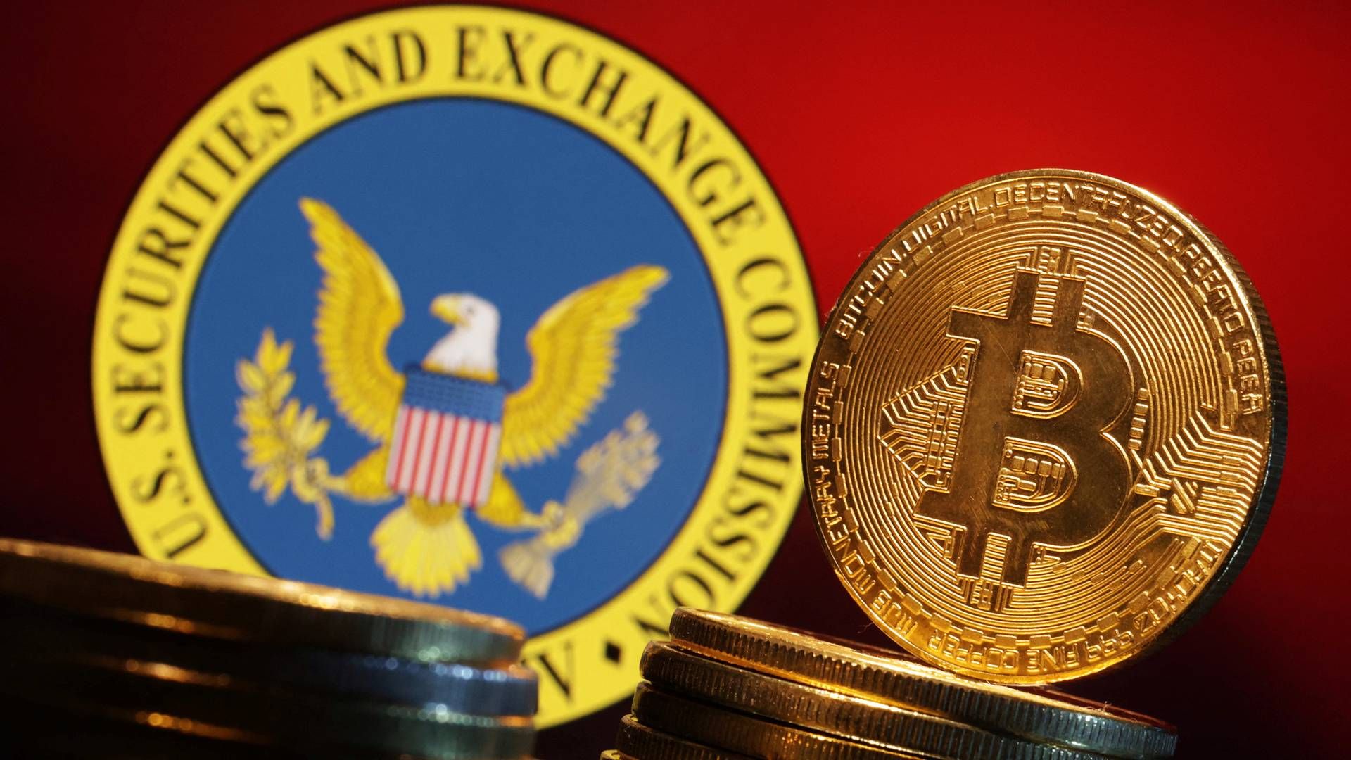 The first US EFTs investing directly in bitcoin went live on Thursday after the US Securities and Exchange Commission gave it the green light. | Photo: Dado Ruvic/Reuters/Ritzau Scanpix