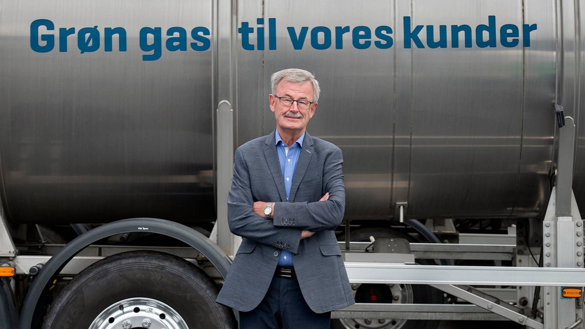Henrik Høegh, formand for Biogas Danmark. | Foto: Maria Tuxen Hedegaard / Biogas Danmark
