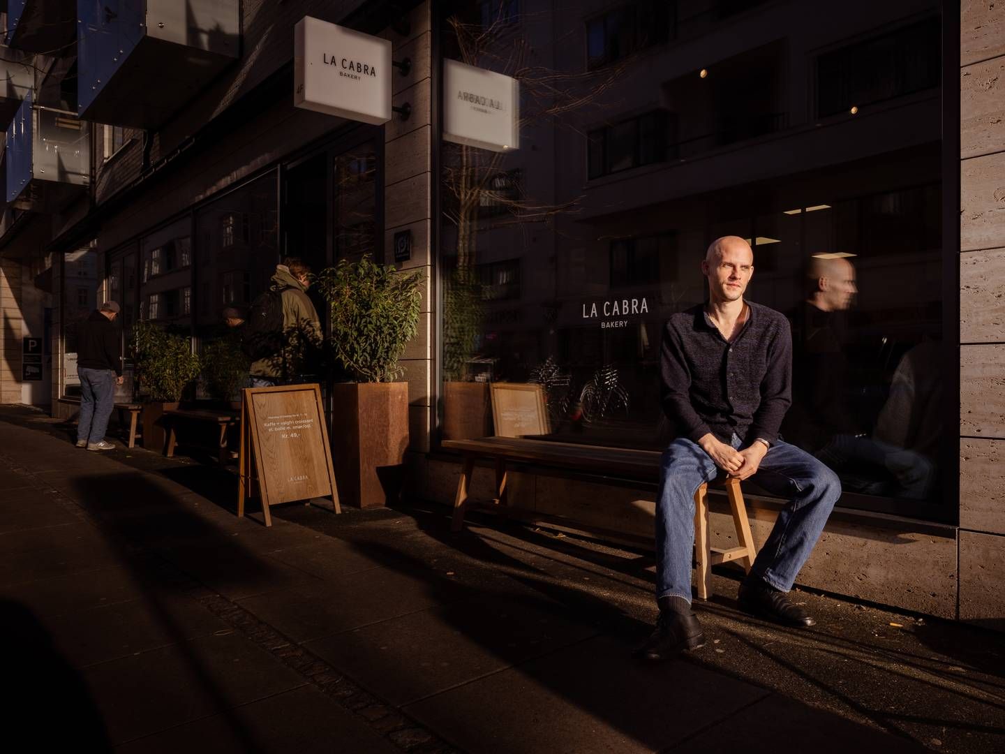 Esben Piper var for 13 år siden med til at stifte La Cabra, der i dag opererer flere steder i verden. | Foto: Stine Schjøtler/Jyllands-Posten.