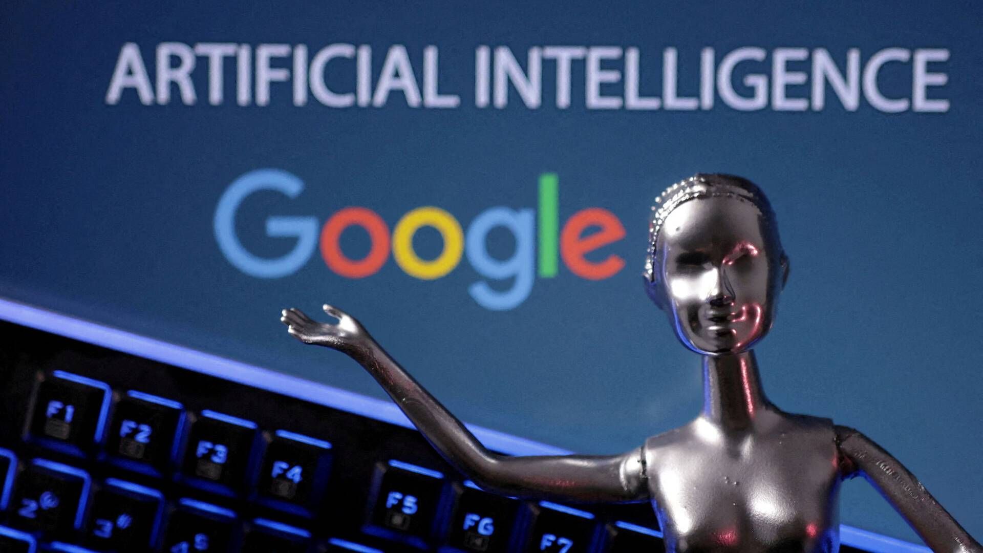 Google har afskediget medarbejdere for at fokusere endnu mere på kunstig intelligens. Arkivfoto: Dado Ruvic/Reuters/Ritzau Scanpix
