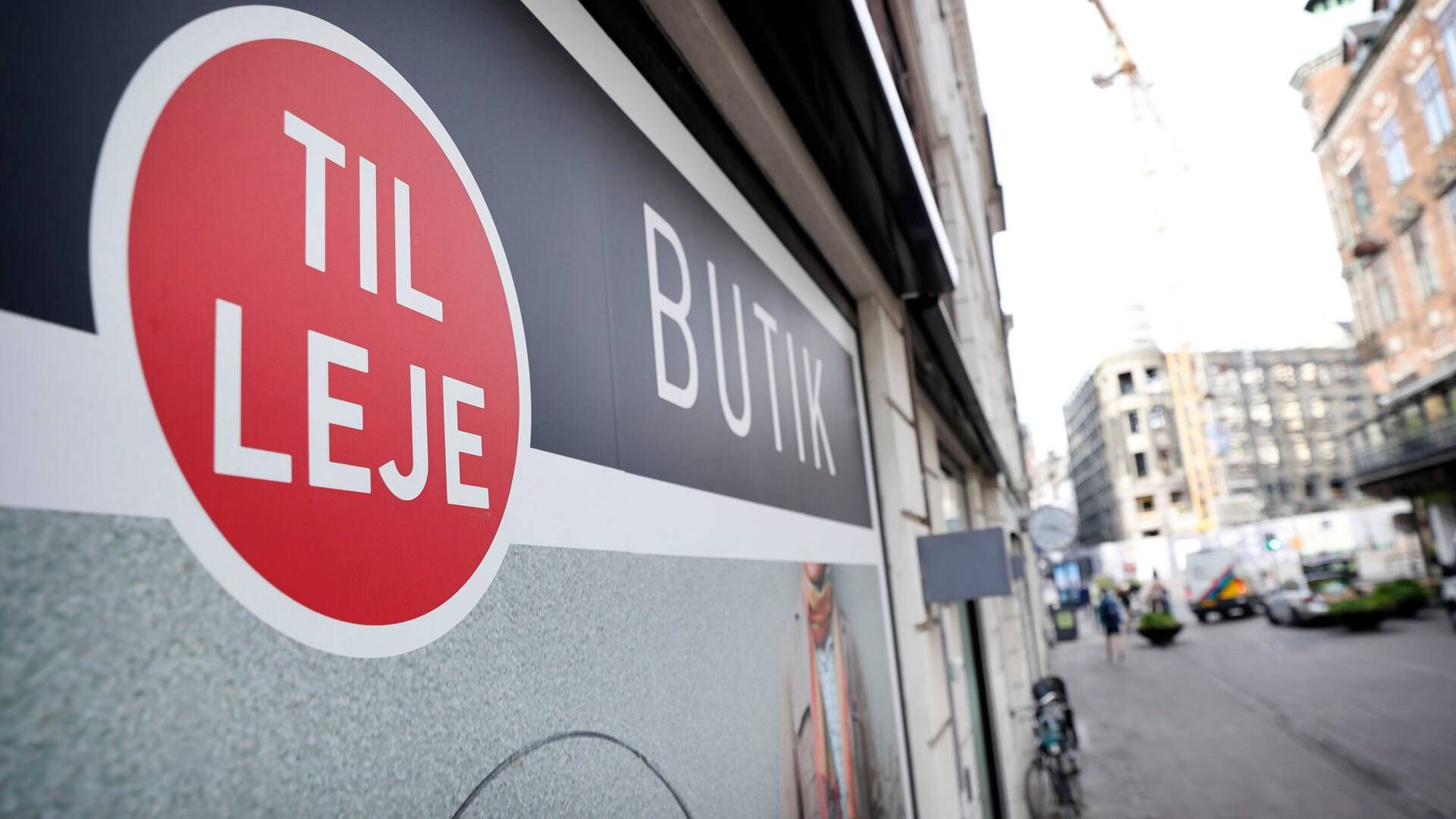 Tomme butikslokaler præger dele af detailhandlen. | Foto: Jens Dresling/Ritzau Scanpix