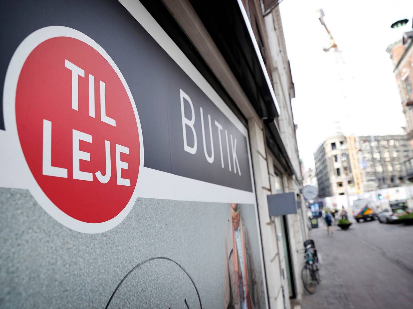 Tomme butikslokaler præger dele af detailhandlen. | Foto: Jens Dresling/Ritzau Scanpix