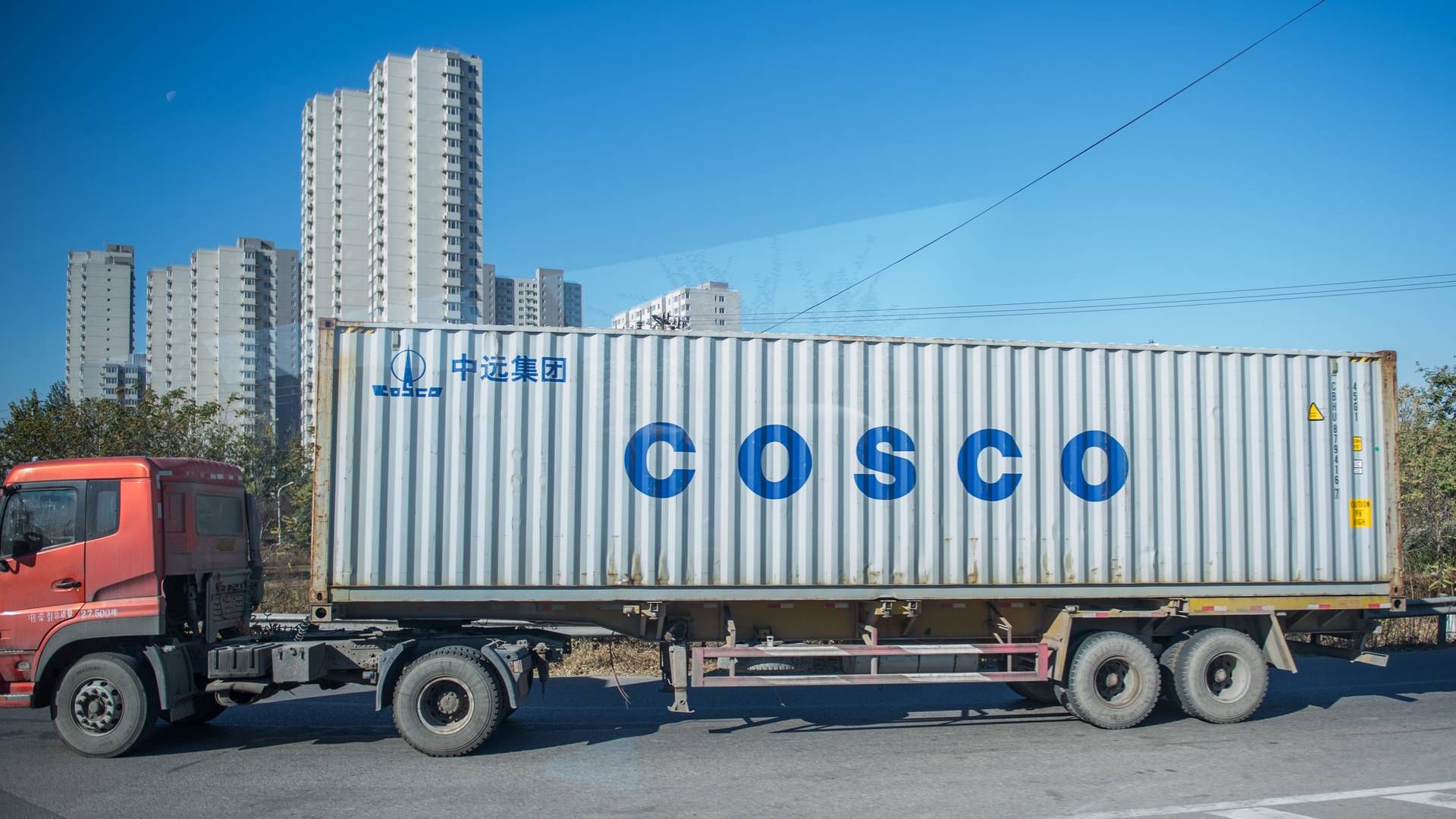 Coscos er bl.a. ejet af den kinesiske shippinggruppe Cosco.