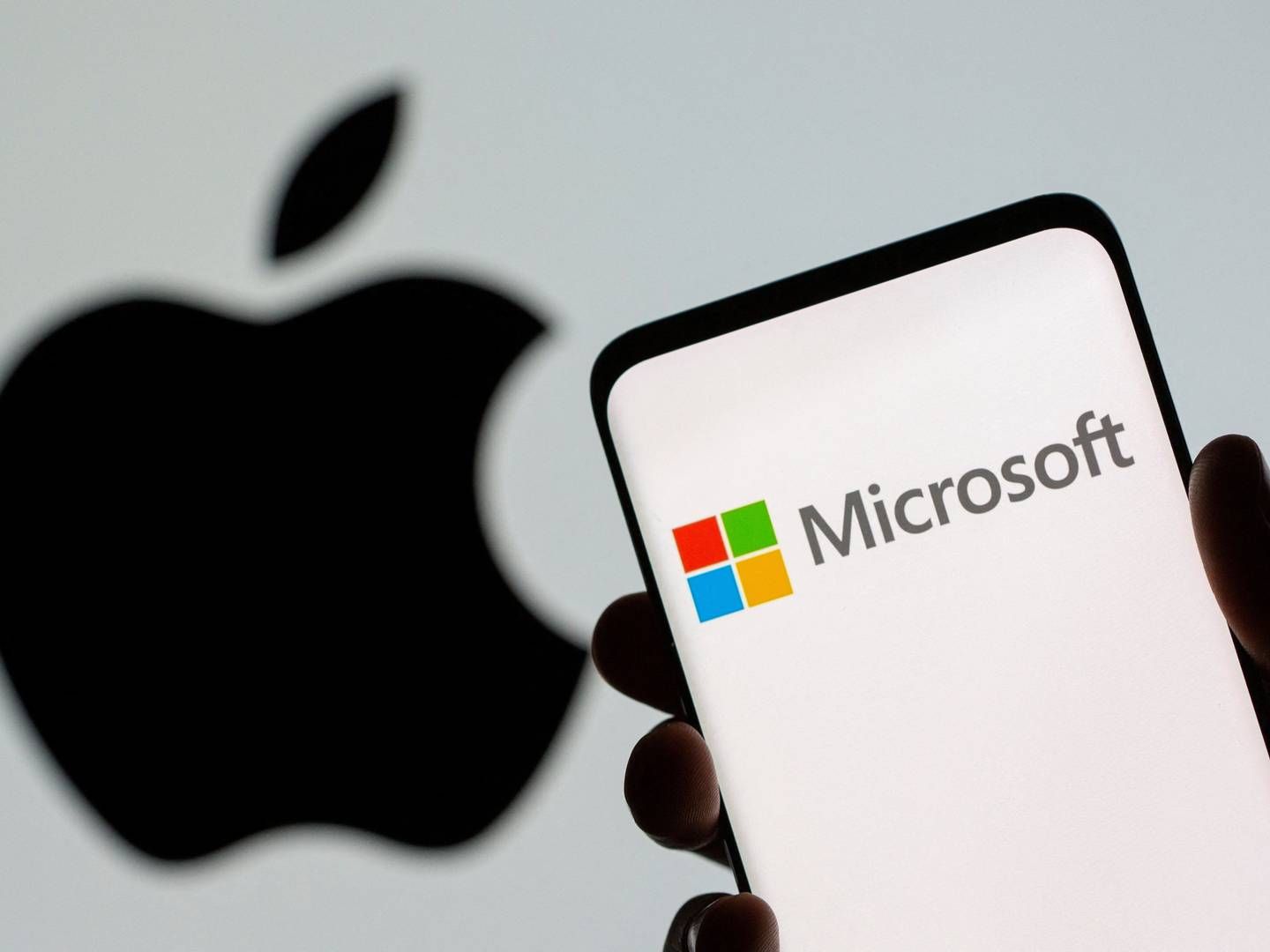 Microsoft er nu højere vurderet end Apple. | Foto: Dado Ruvic