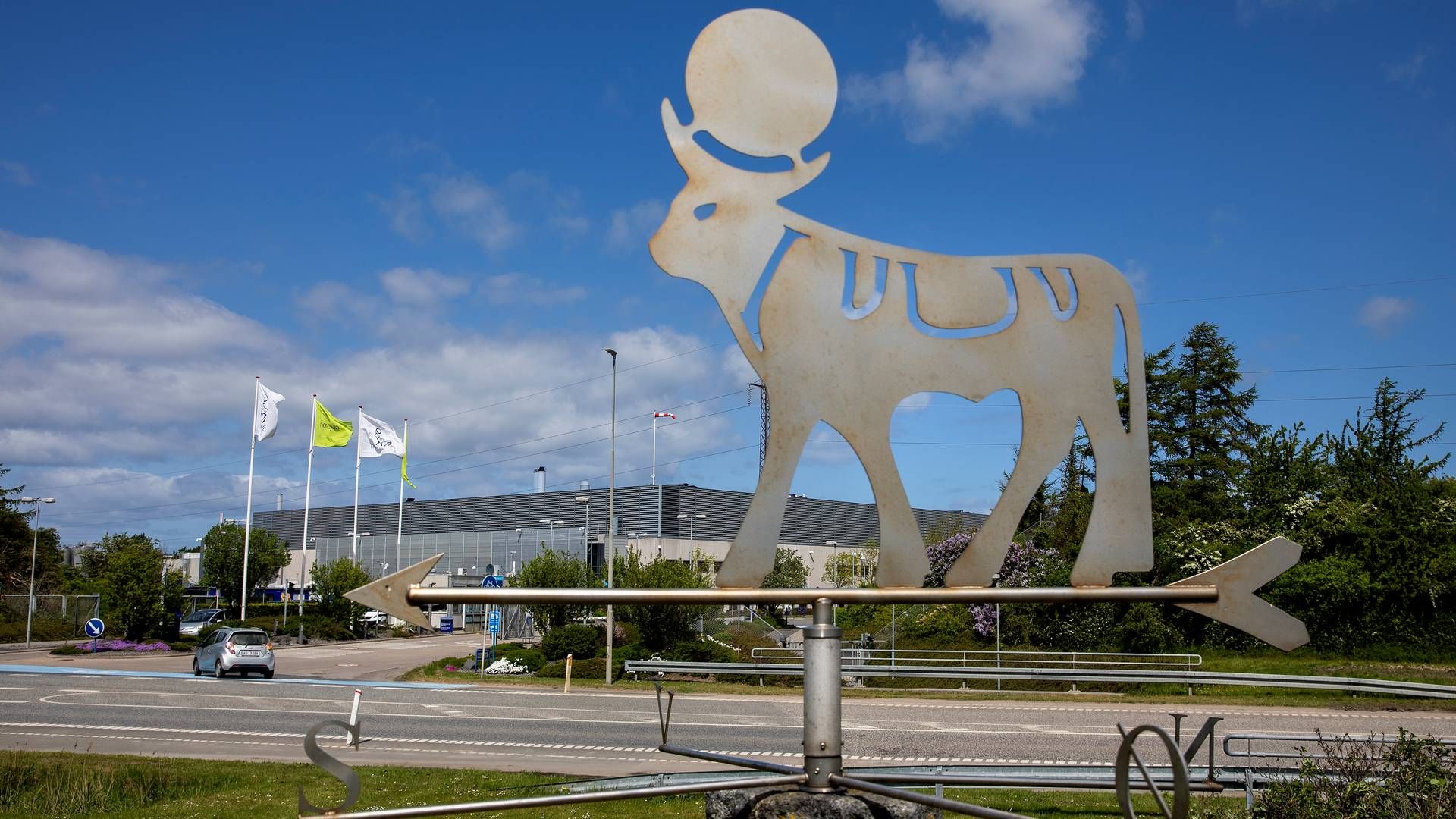 Novo Nordisks fabriksanlæg i Kalundborg. | Foto: Finn Frandsen