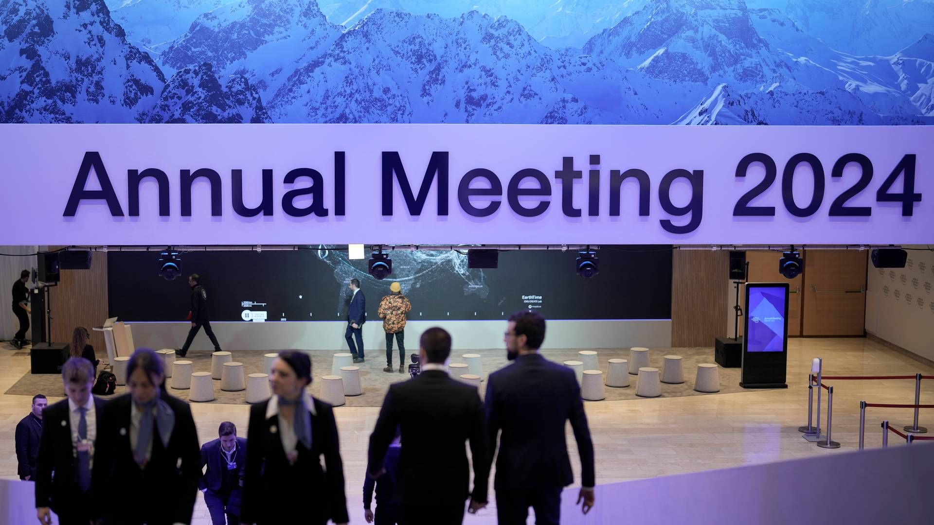 TOPPLEDERMØTE: Eliten møtes i Davos denne uken. | Foto: AP Photo/Markus Schreiber
