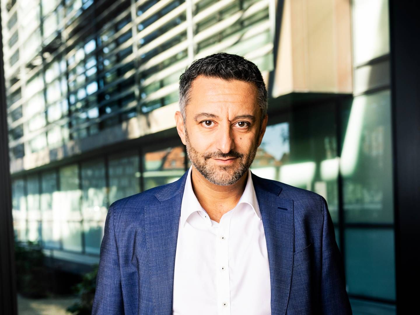 Mehdi Motaghiani er partner i Netcompany og ansvarlig for selskabets forretning omkring lufthavne. | Foto: Simon Læssøe