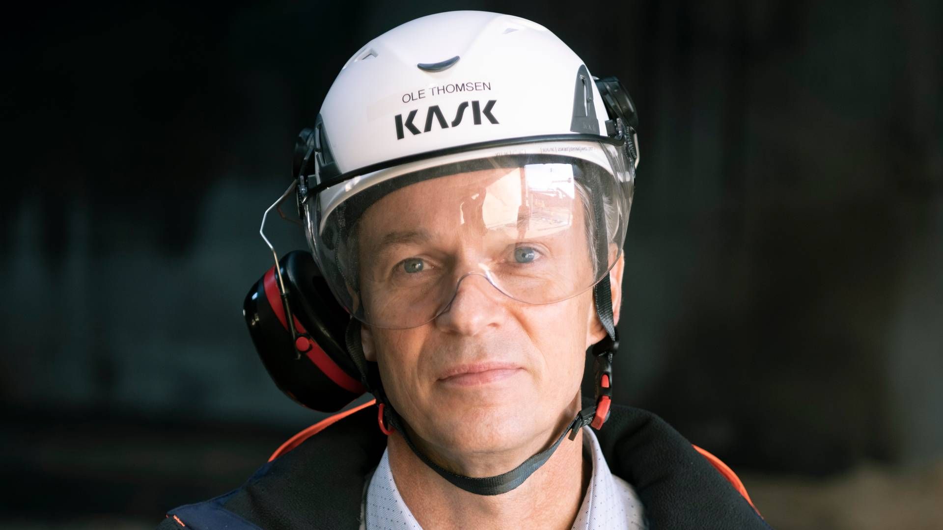 ”Vi ser frem til sammen med NCC at få sat gang i byggeriet af det første CO2-fangstanlæg i fuld skala i Danmark," siger Ole Thomsen, der er senior vice president og chef for Ørsteds kraftværksforretning. | Foto: Kim Frost